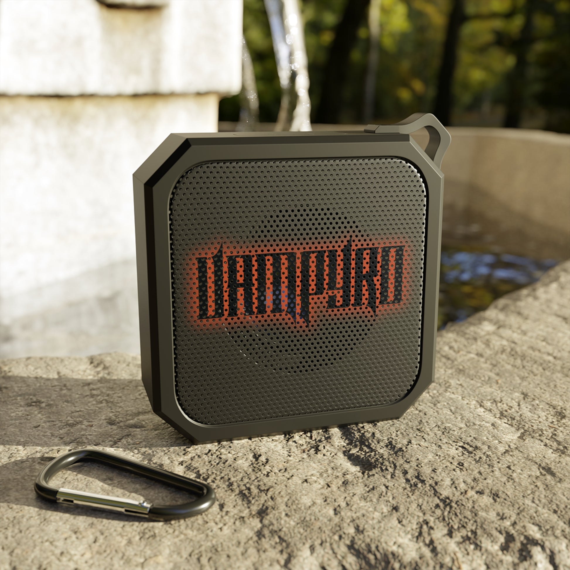 Vampyro Crimson Collectors Portable Outdoor Bluetooth Speaker - Durable, Waterproof, Wireless Sound System, Great for Camping and Adventures