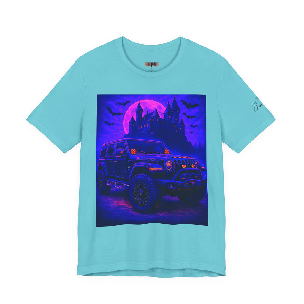 Elwood Jeep Adventure Tee - Perfect for Halloween, Road Trips, Outdoor Enthusiasts, Gift for Him or Her, Jeep Lovers, Casual Style