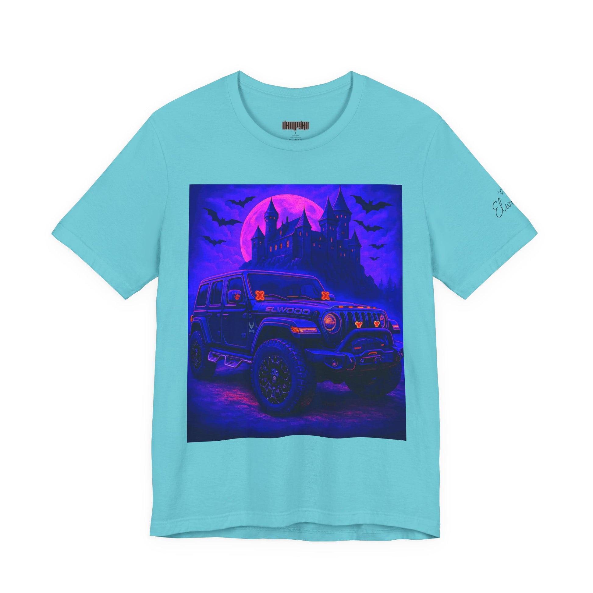 Elwood Jeep Adventure Tee - Perfect for Halloween, Road Trips, Outdoor Enthusiasts, Gift for Him or Her, Jeep Lovers, Casual Style