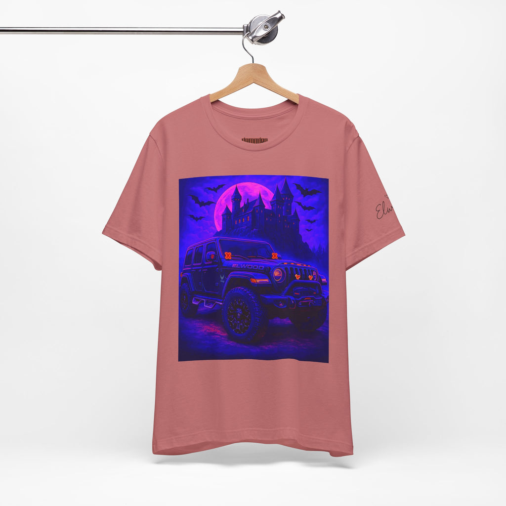 Elwood Jeep Adventure Tee - Perfect for Halloween, Road Trips, Outdoor Enthusiasts, Gift for Him or Her, Jeep Lovers, Casual Style