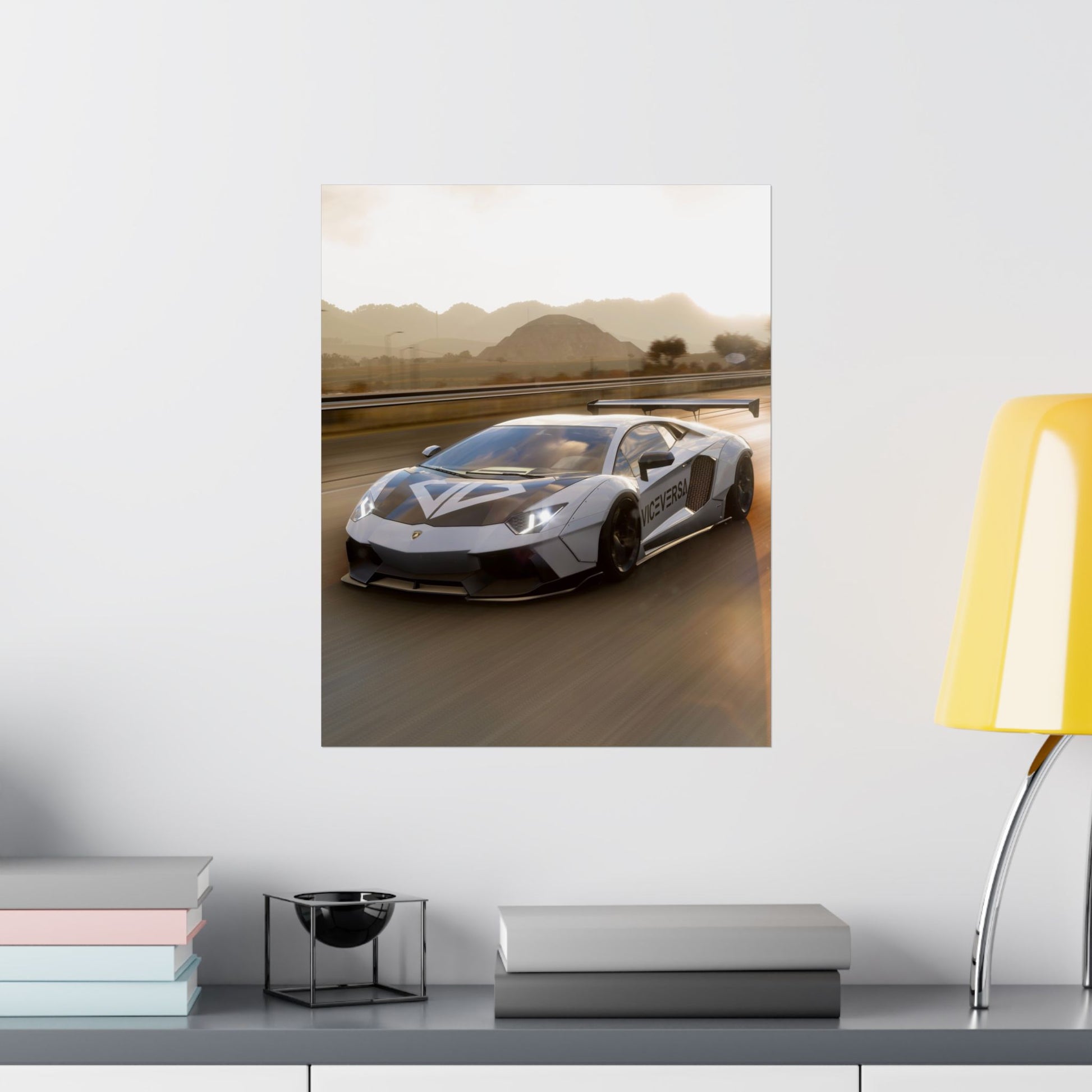 ViceVersa Garage Widebody Aventador Poster