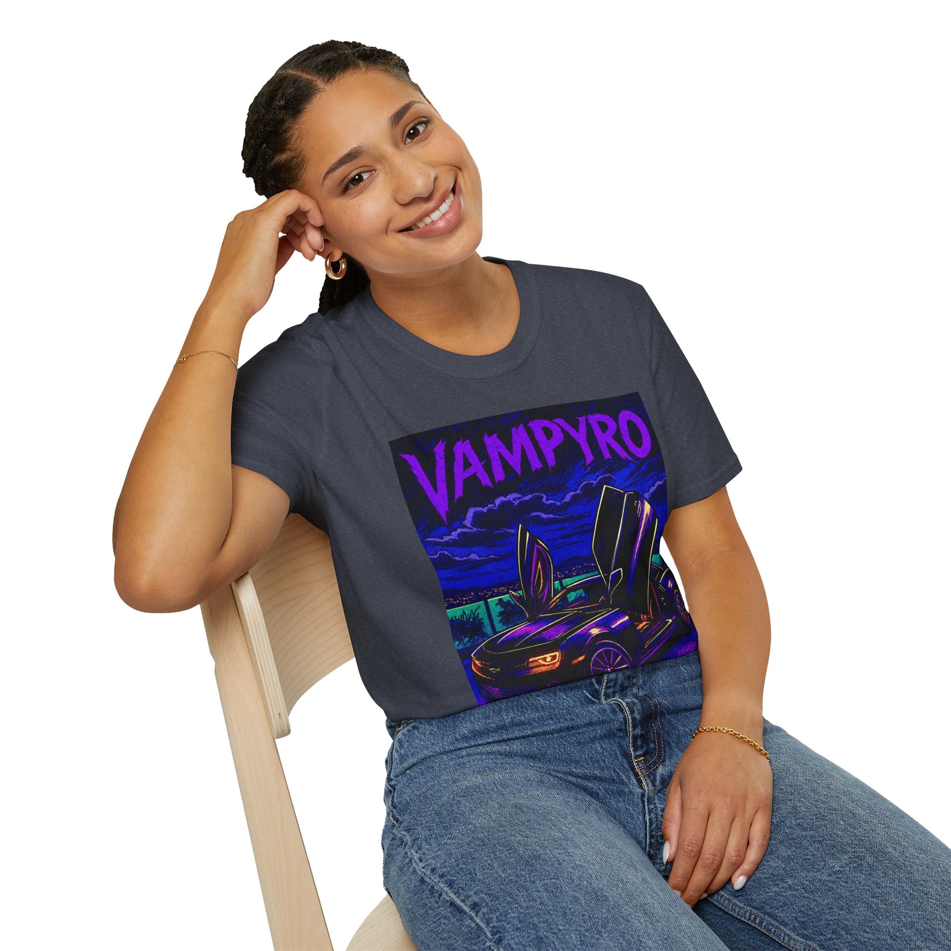 Vampyro Camaro Collectors T-Shirt, Graphic Tee for Car Lovers, Unisex T-Shirt, Retro Car Apparel, Gift for Auto Enthusiasts