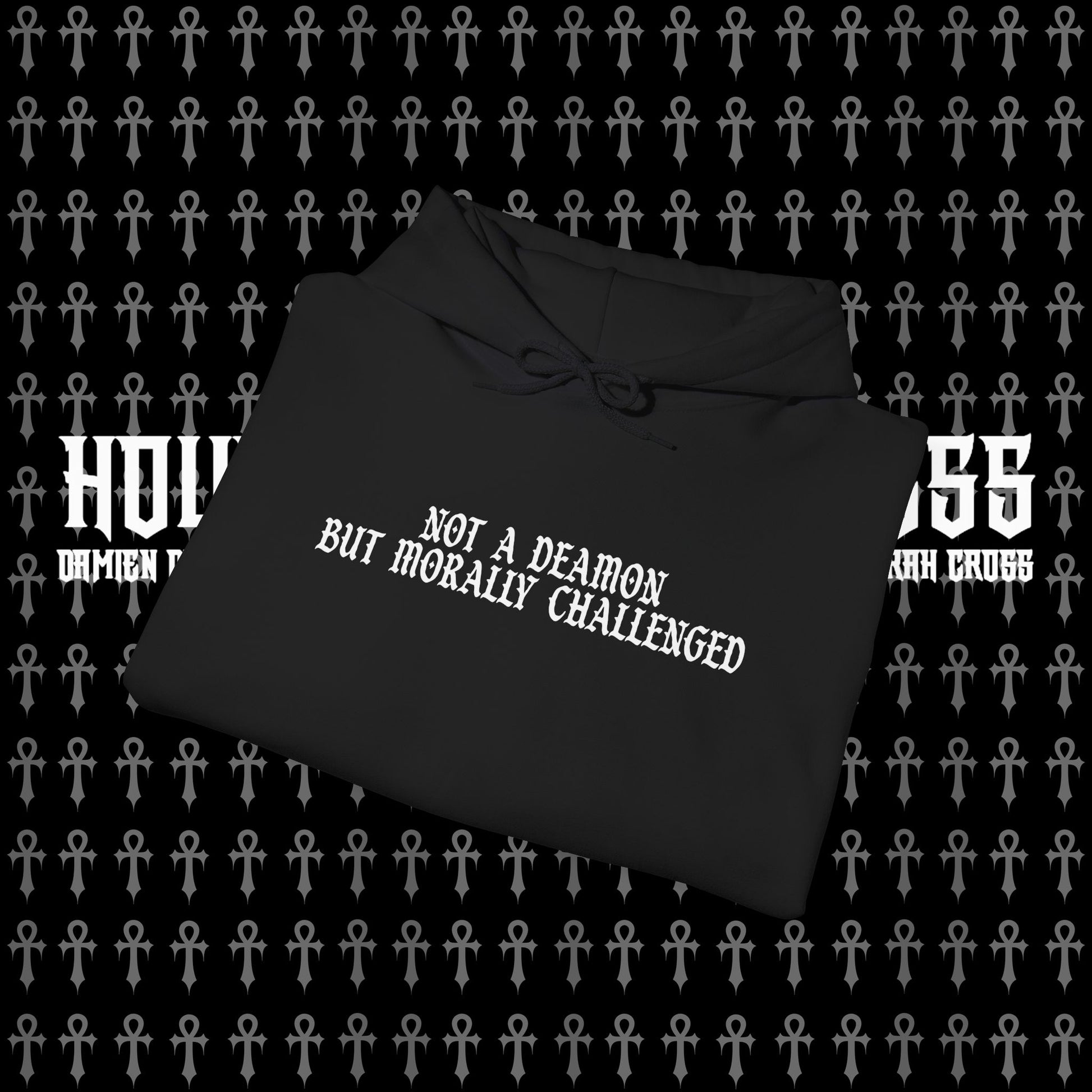 Not a Demon but Morally Challenged Hoodie