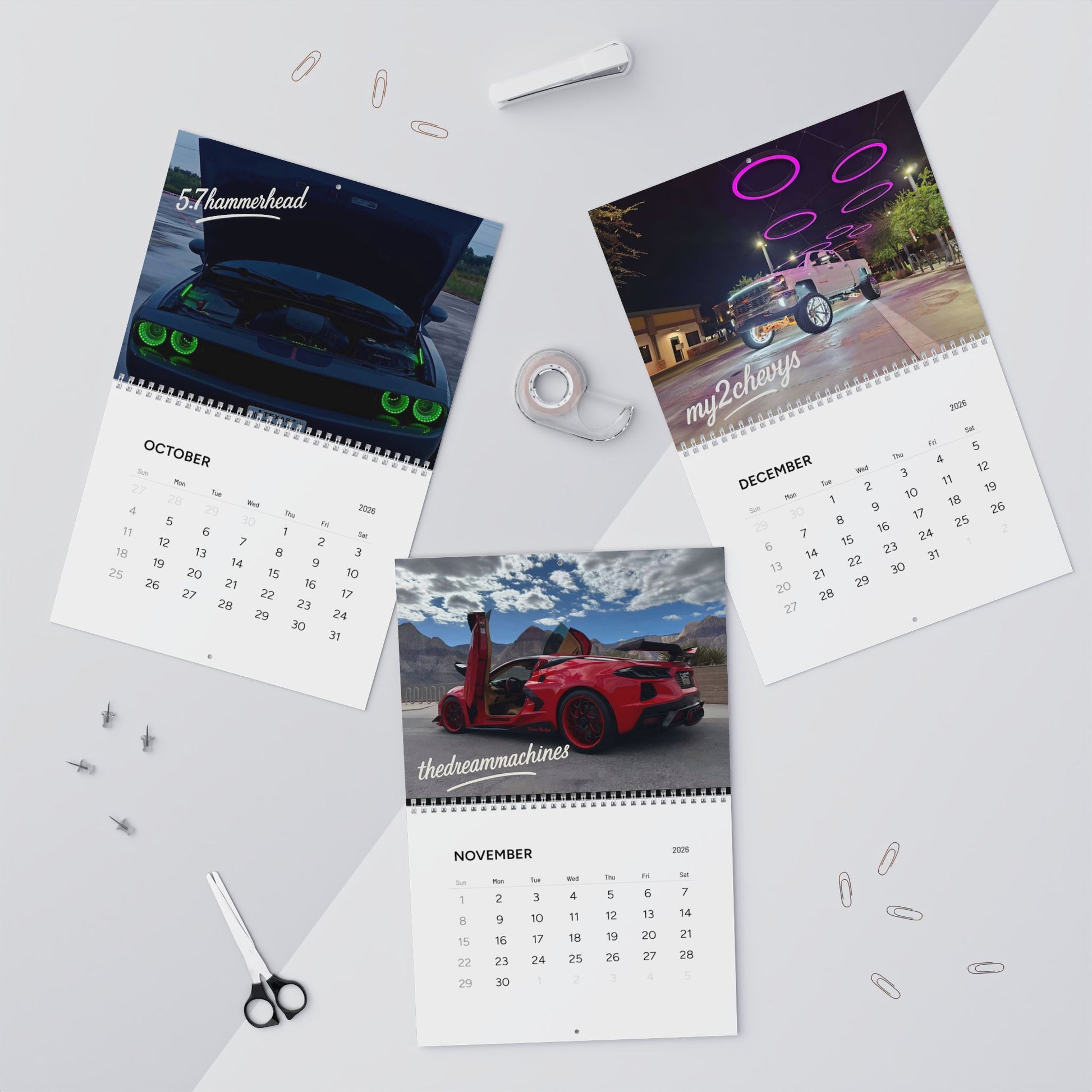 Street Royalty 2026 Wall Calendar Edition TWO