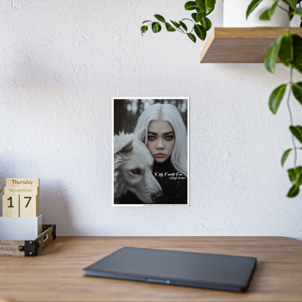 Vampyro Crimson Autographed Glossy Art Poster Print