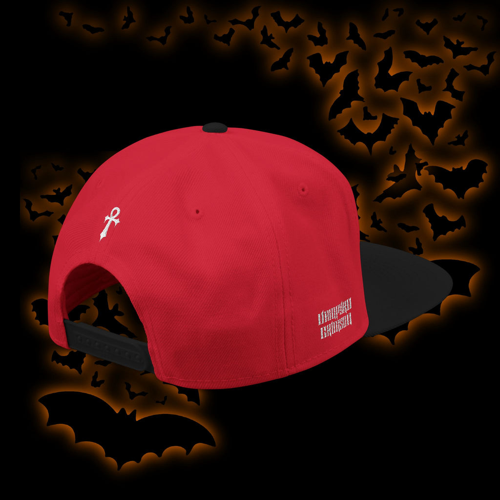 Vampyro Crimson Embroidered Snapback Hat