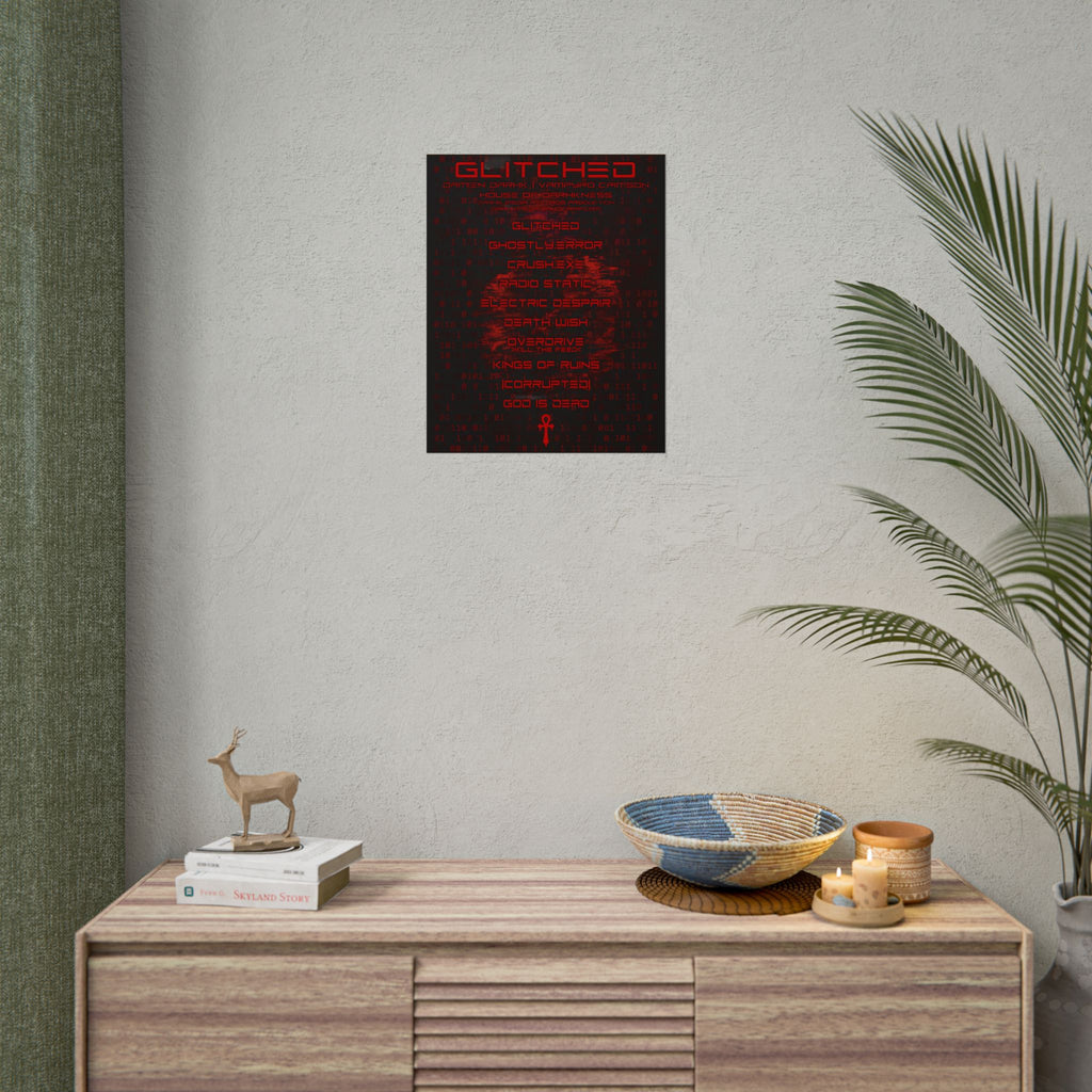 GLITCHED Music Poster