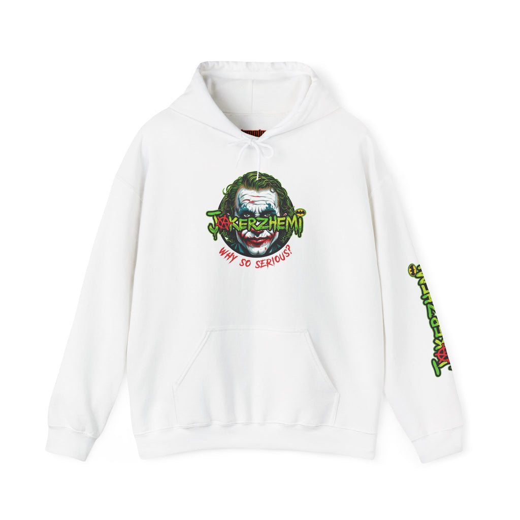 Jokerzhemi 'Why So Serious?' Graphic Hoodie