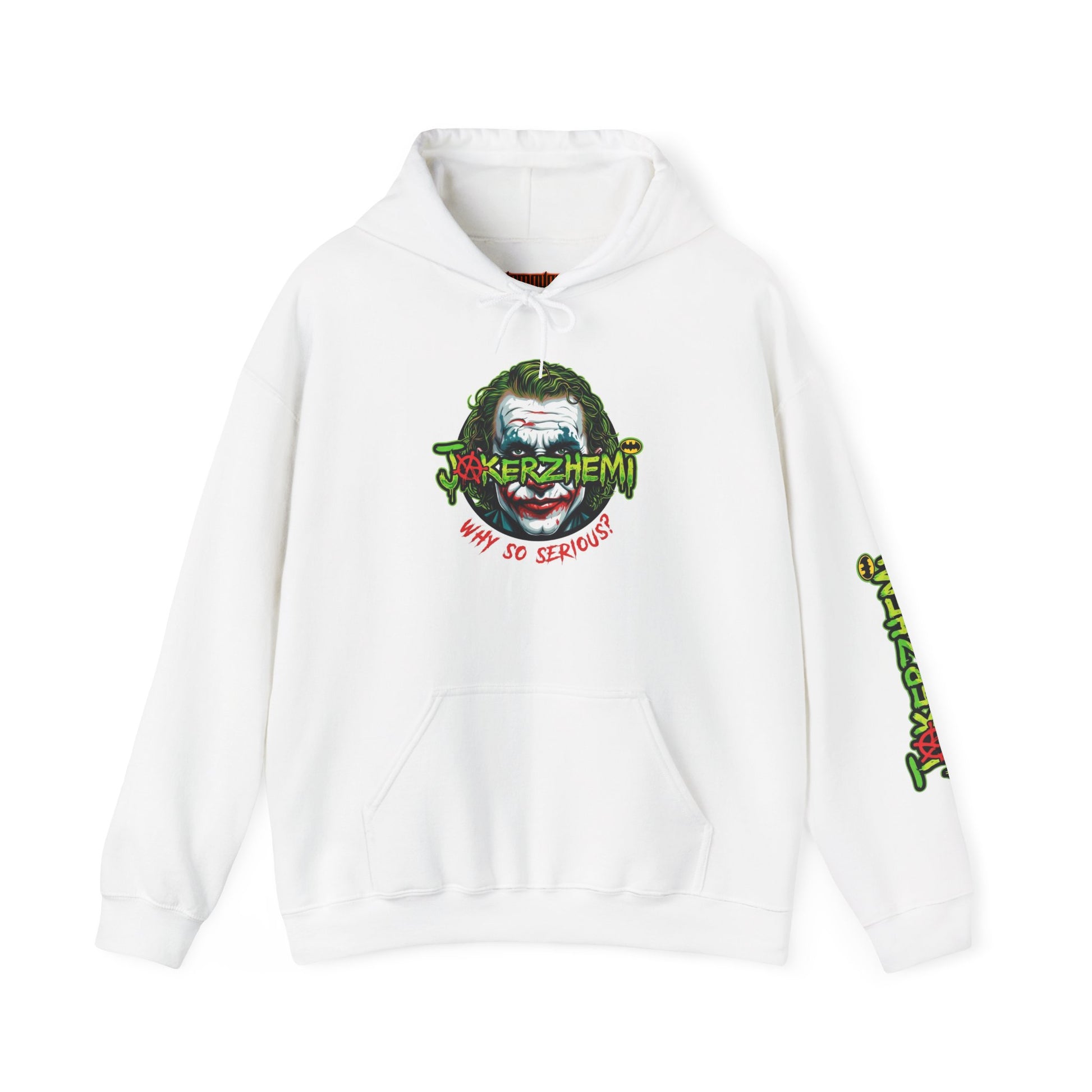 Jokerzhemi 'Why So Serious?' Graphic Hoodie