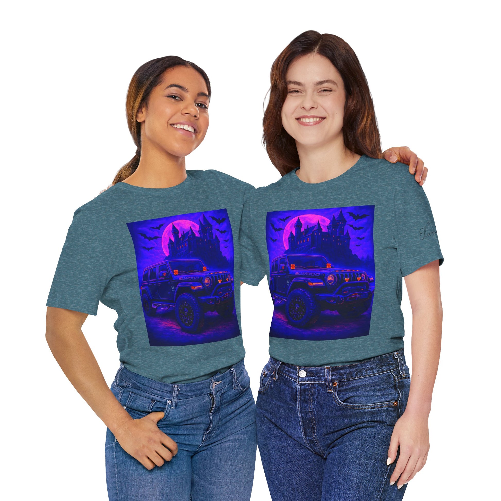 Elwood Jeep Adventure Tee - Perfect for Halloween, Road Trips, Outdoor Enthusiasts, Gift for Him or Her, Jeep Lovers, Casual Style