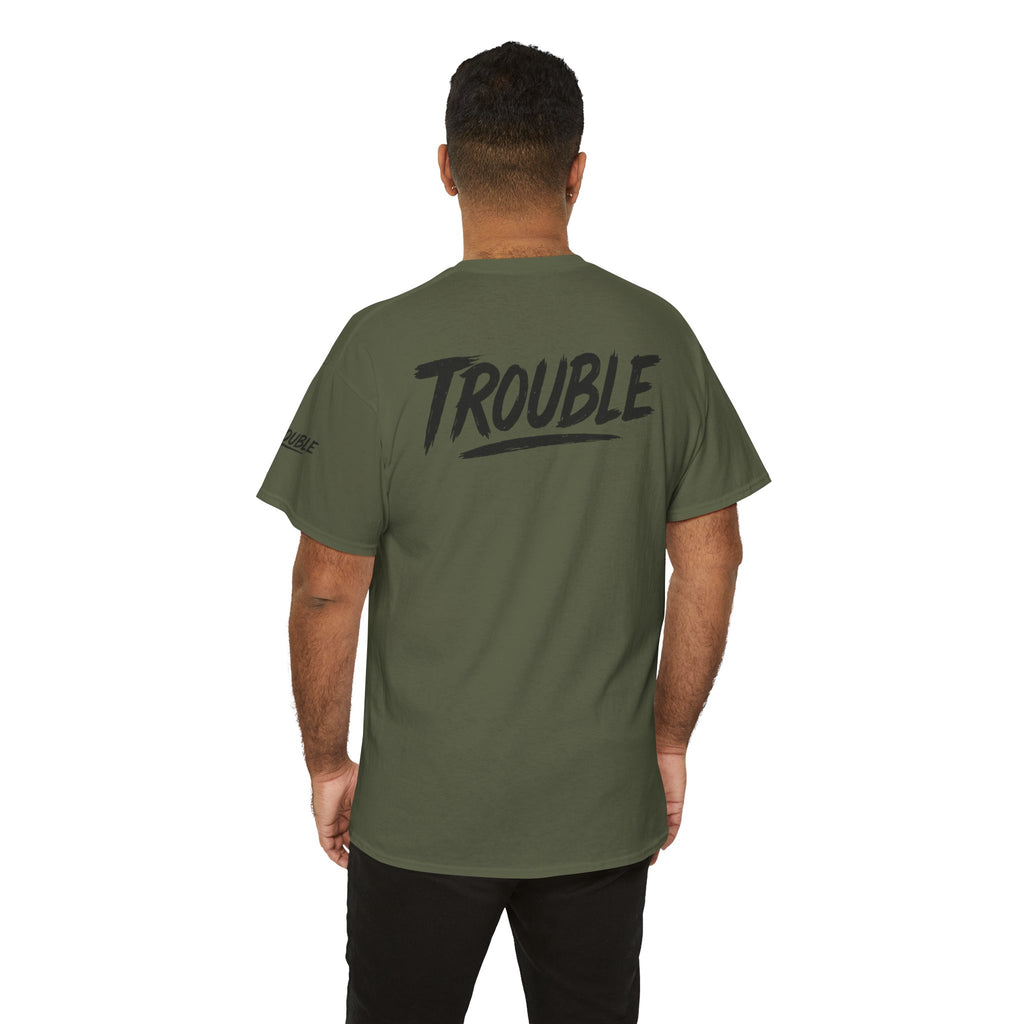 Trouble Retro Trouble Graphic Tee, Unisex Cotton T-Shirt, Cool Streetwear Shirt, Casual Summer Tee, Gift for Car Lovers