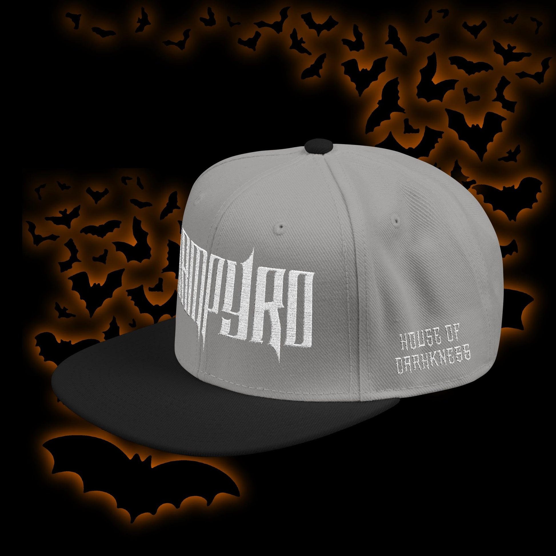 Vampyro Crimson Embroidered Snapback Hat
