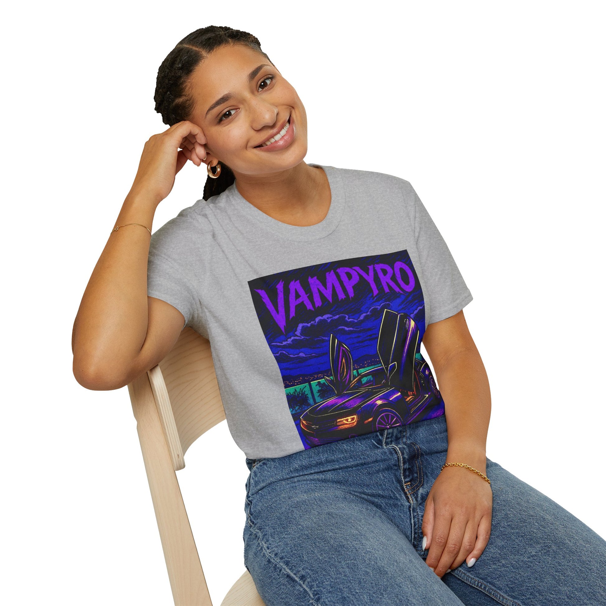 Vampyro Camaro Collectors T-Shirt, Graphic Tee for Car Lovers, Unisex T-Shirt, Retro Car Apparel, Gift for Auto Enthusiasts