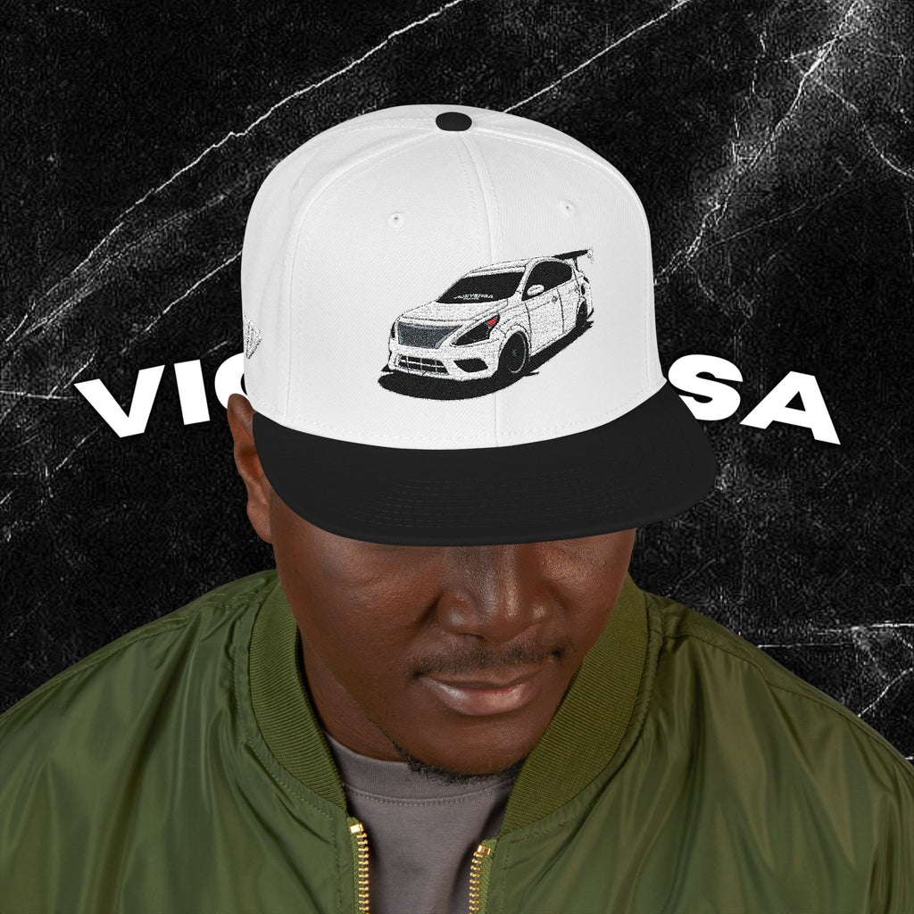 Embroidered Diamond Versa Snapback
