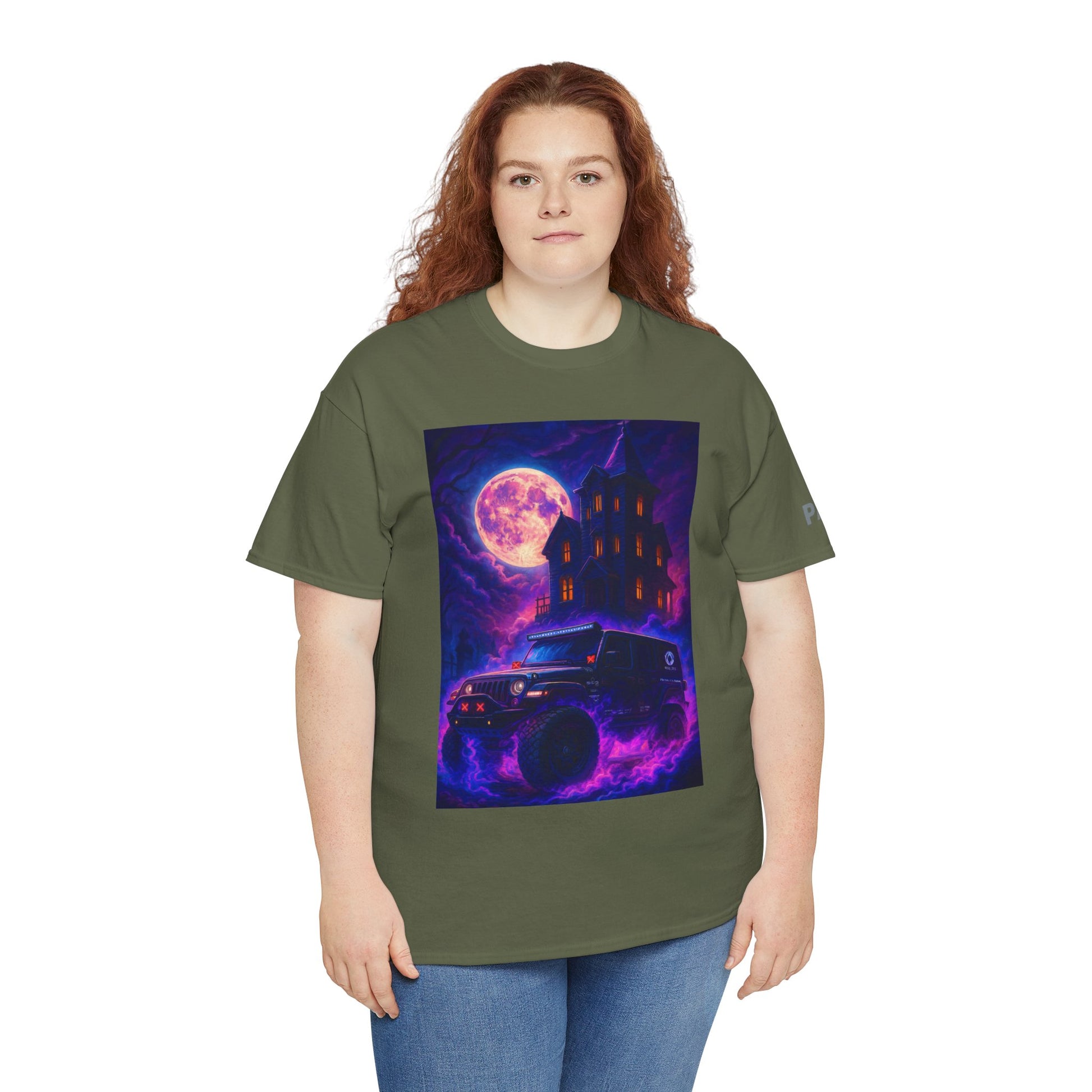 Pap Jeep Enthusiast Heavy Cotton Tee with Haunted Design | Ideal for Halloween, Casual Wear, Gift for Ghost Lovers, Fun Parties, Unique Wardrobe [...]