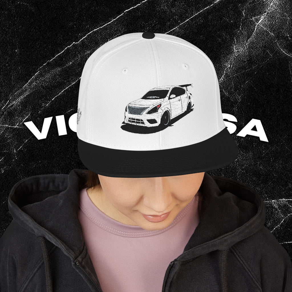Embroidered Diamond Versa Snapback