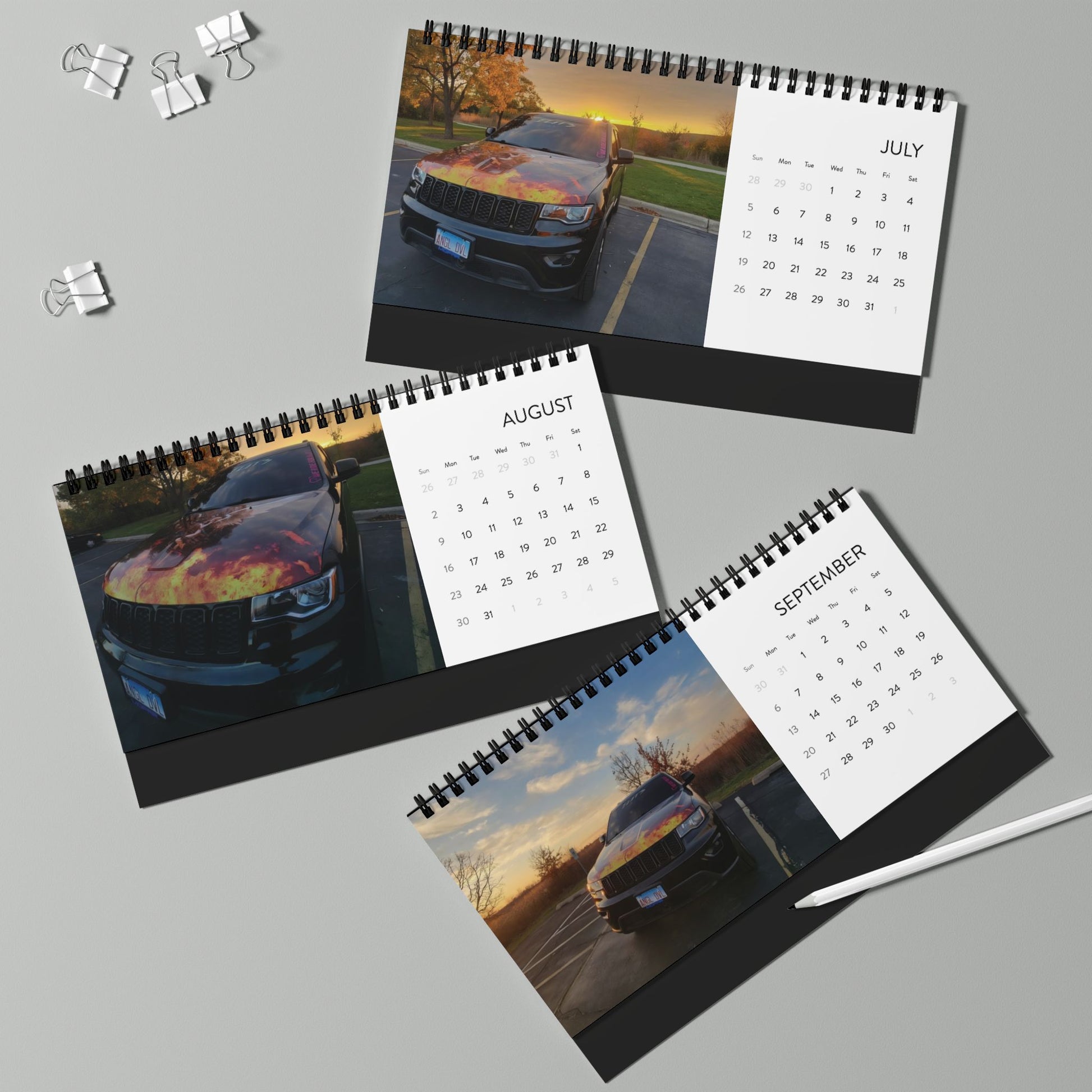 2026 — Angel Devl Desktop Calendar