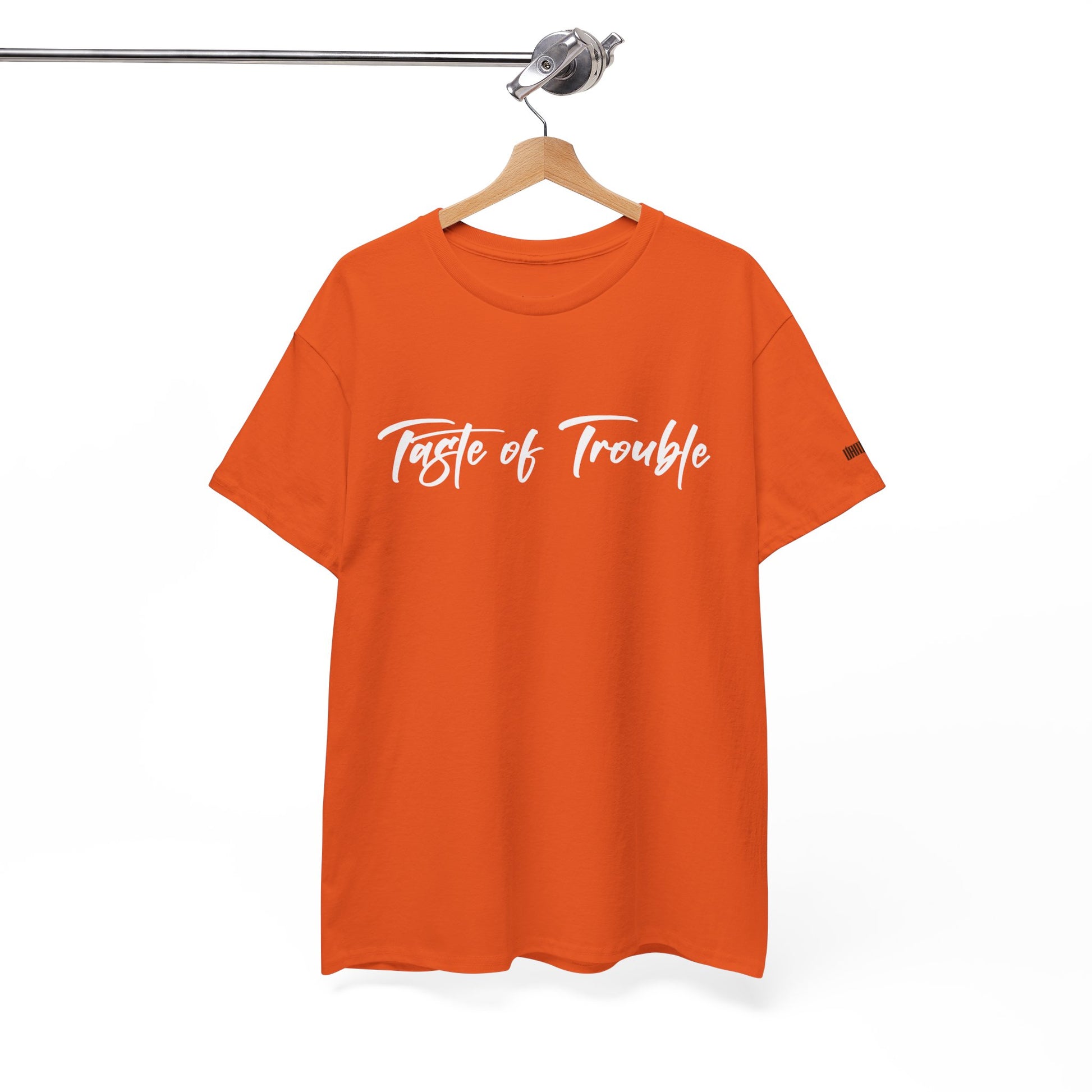 Taste of Trouble Vampyro Crimson Lyrics Unisex Heavy Cotton Tee - Casual Comfort, Everyday Wear, Gift for Friends, Stylish Casual Tee, Versatile Fashion
