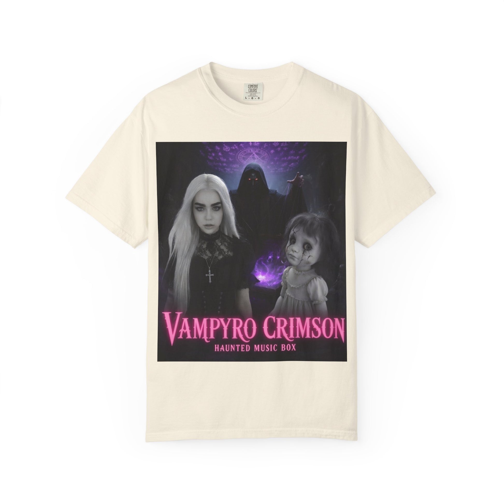 Vampyro Crimson Haunted Music Box #1 T-Shirt