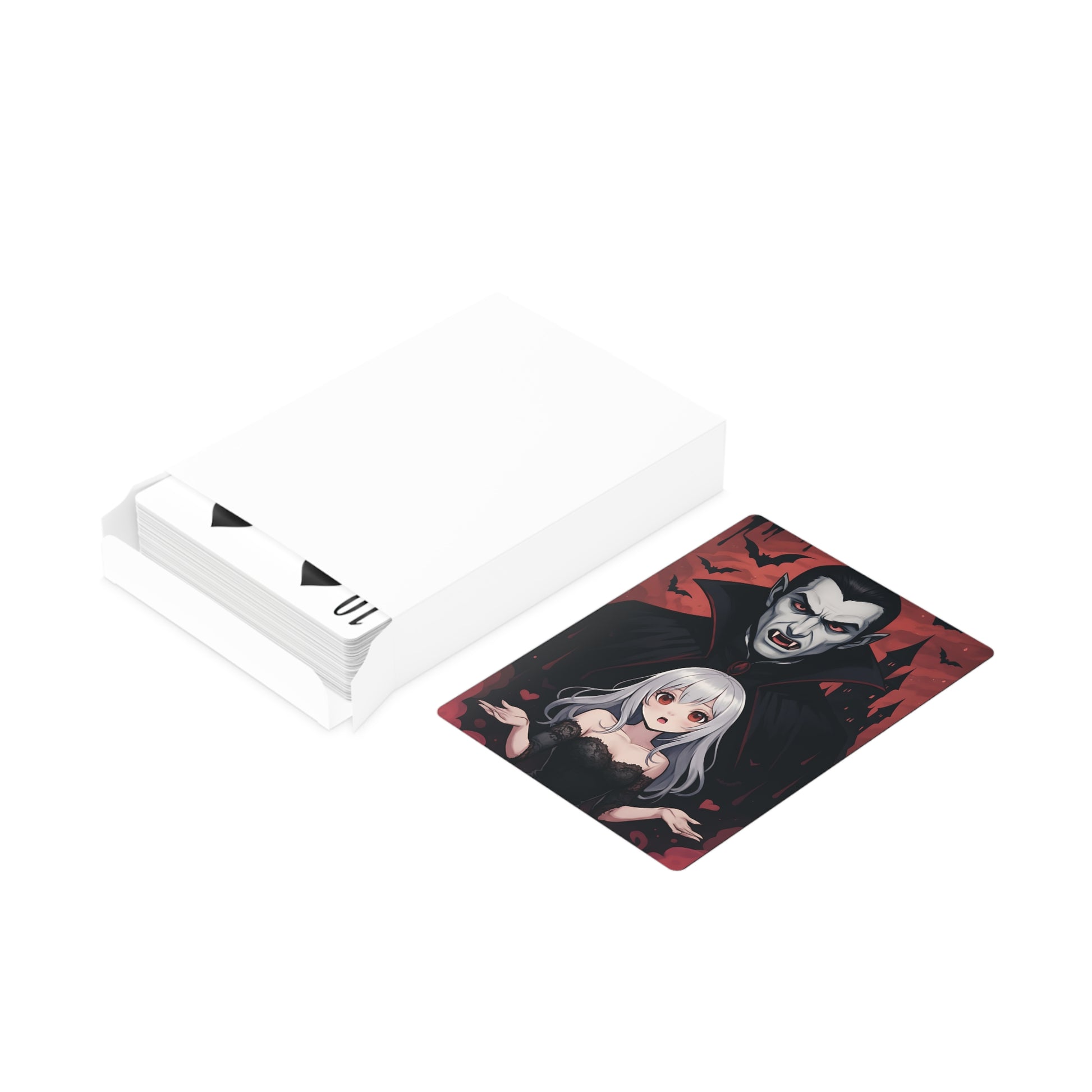 Vampire-Themed Poker Cards, Unique Card Game Gift, Halloween Decor, Party Games, Collectible Playing Cards