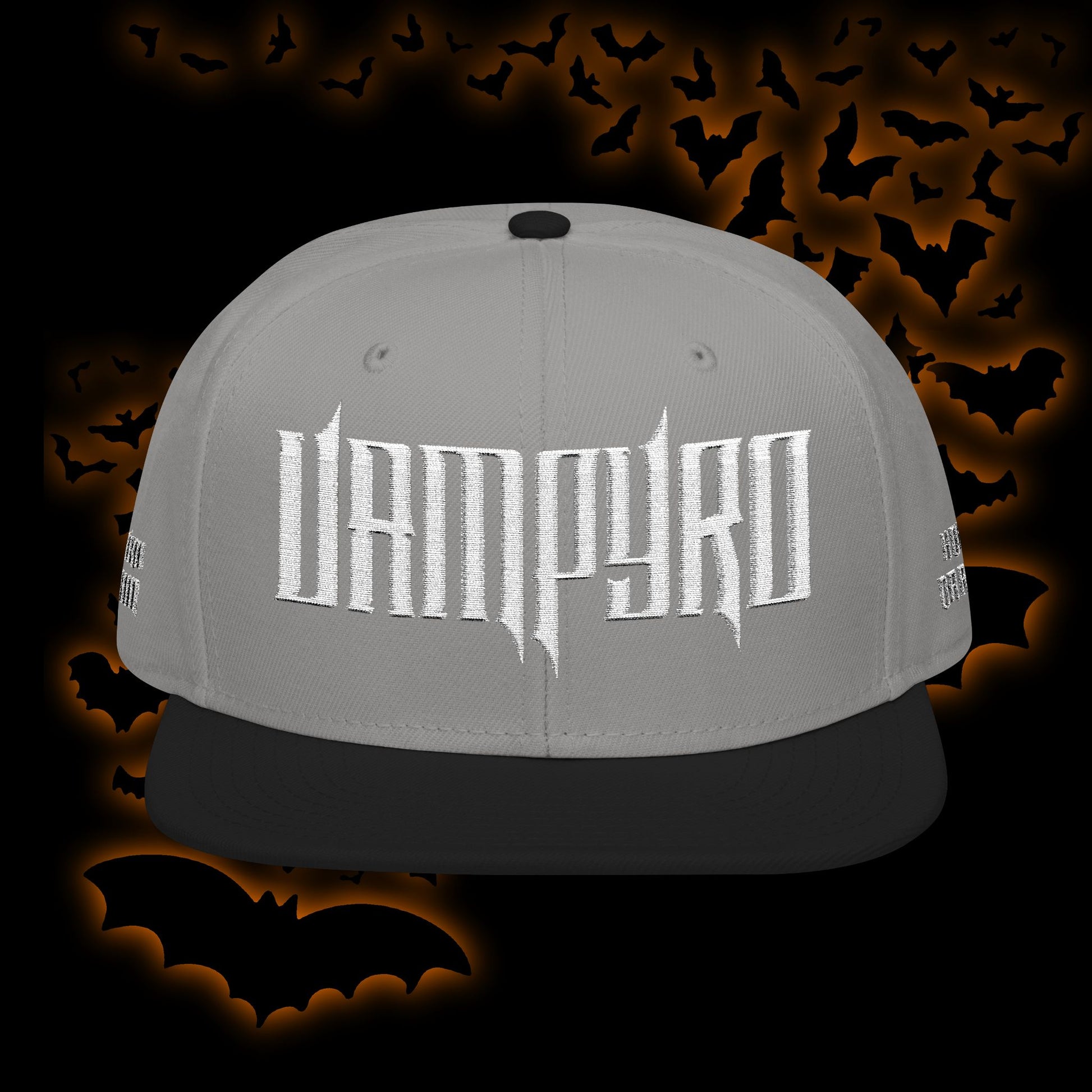 Vampyro Crimson Embroidered Snapback Hat