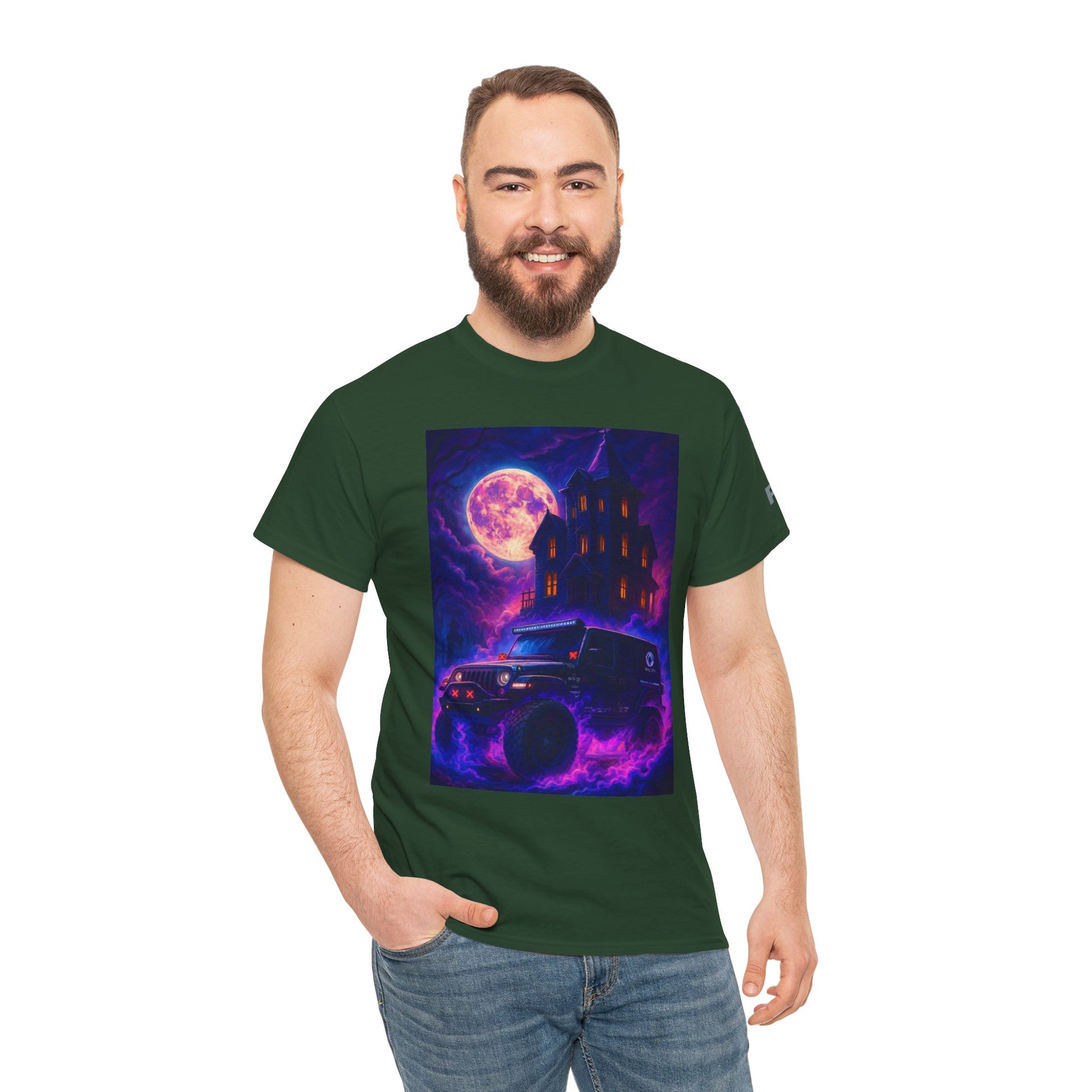 Pap Jeep Enthusiast Heavy Cotton Tee with Haunted Design | Ideal for Halloween, Casual Wear, Gift for Ghost Lovers, Fun Parties, Unique Wardrobe [...]
