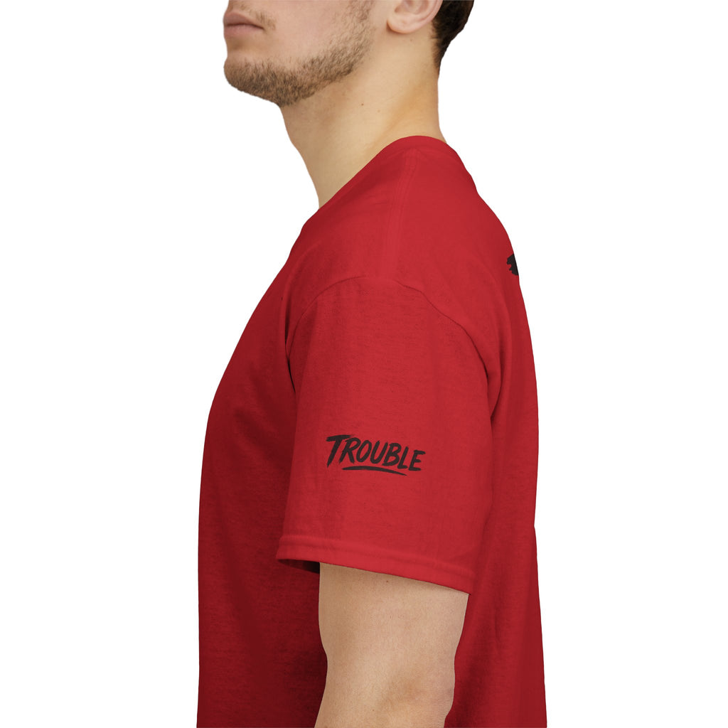Trouble Retro Trouble Graphic Tee, Unisex Cotton T-Shirt, Cool Streetwear Shirt, Casual Summer Tee, Gift for Car Lovers