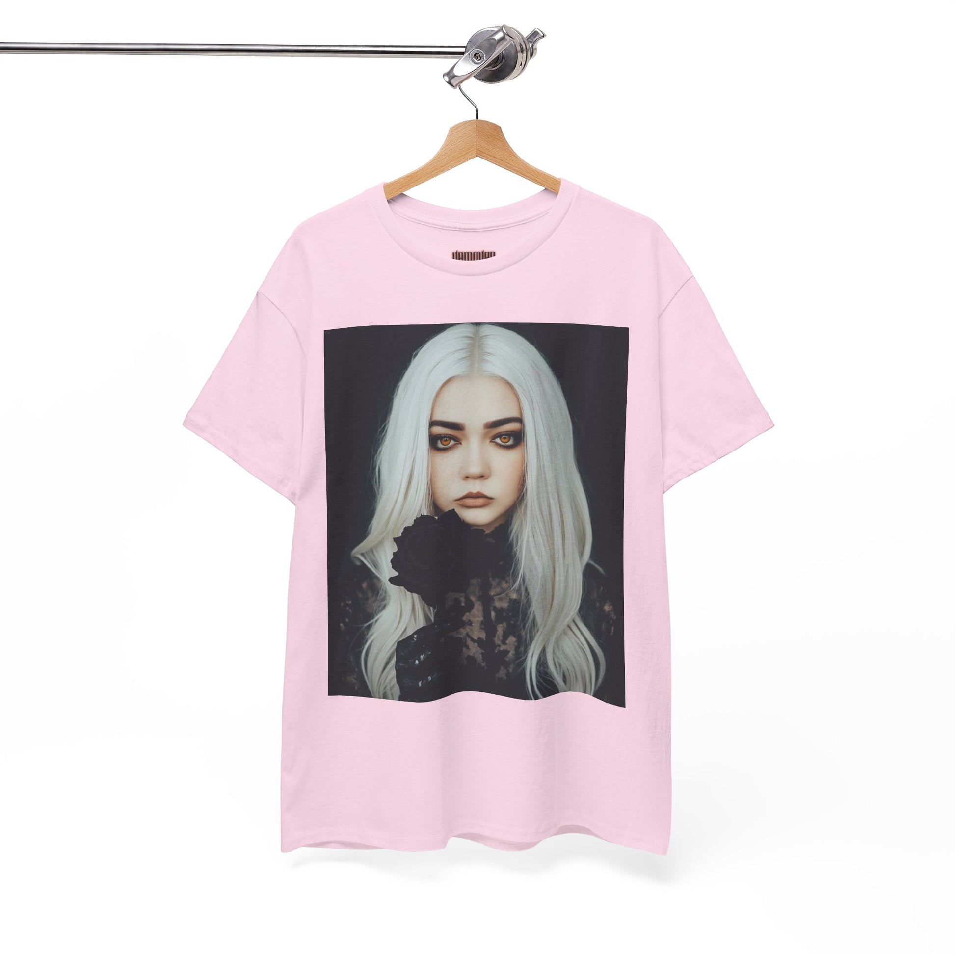 Digitally Autographed Vampyro Crimson Gothic Art Unisex Tee, Halloween Shirt, Alternative Fashion, Spooky Graphic Tee, Witchy Aesthetic Clothing, Edgy Outfit Idea