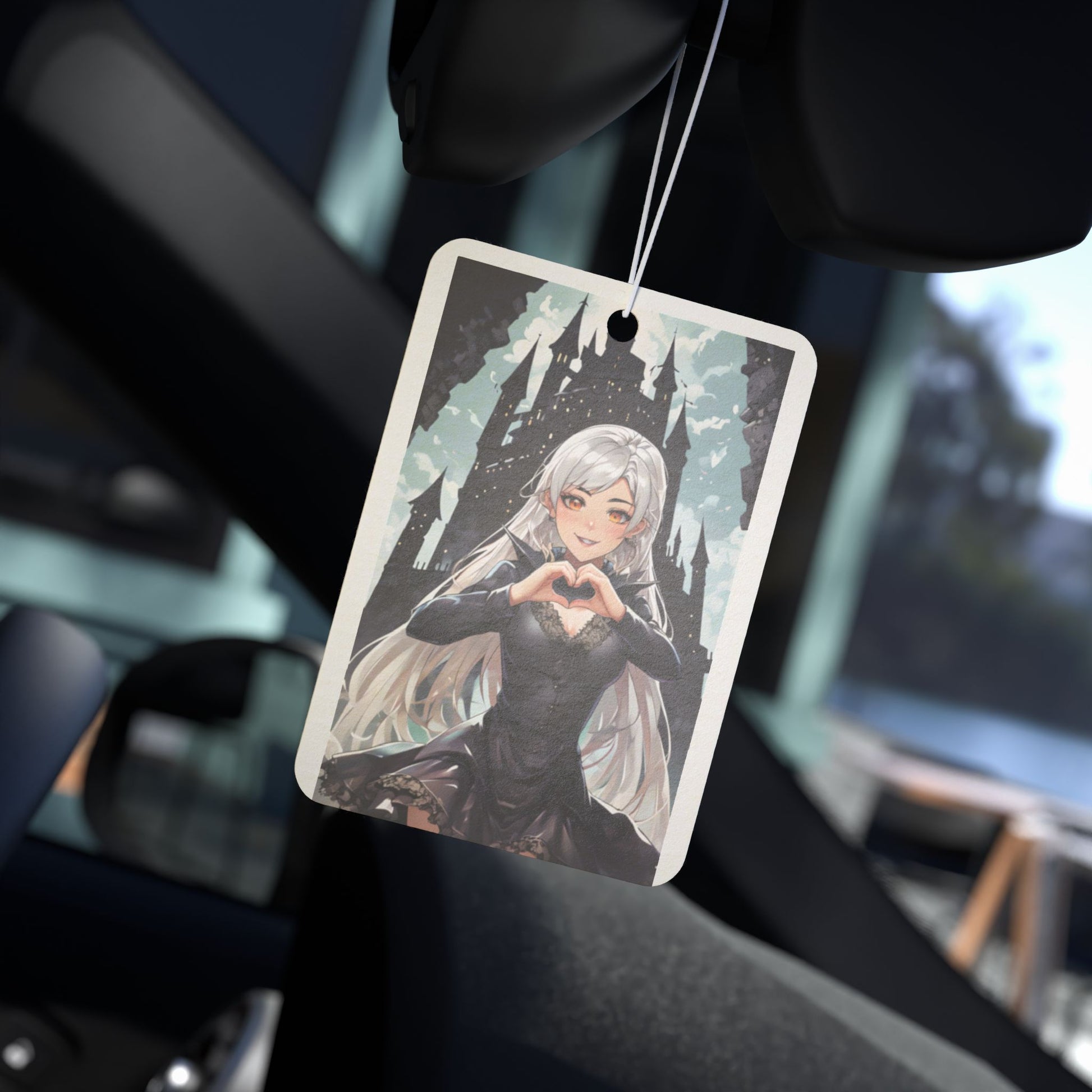 Vampyro Crimson Charming Car Air Freshener with Heart Design | Perfect Gift for Anime Lovers, Car Decor, Aromatic Ambiance, Unique Home Fragrance, [...]