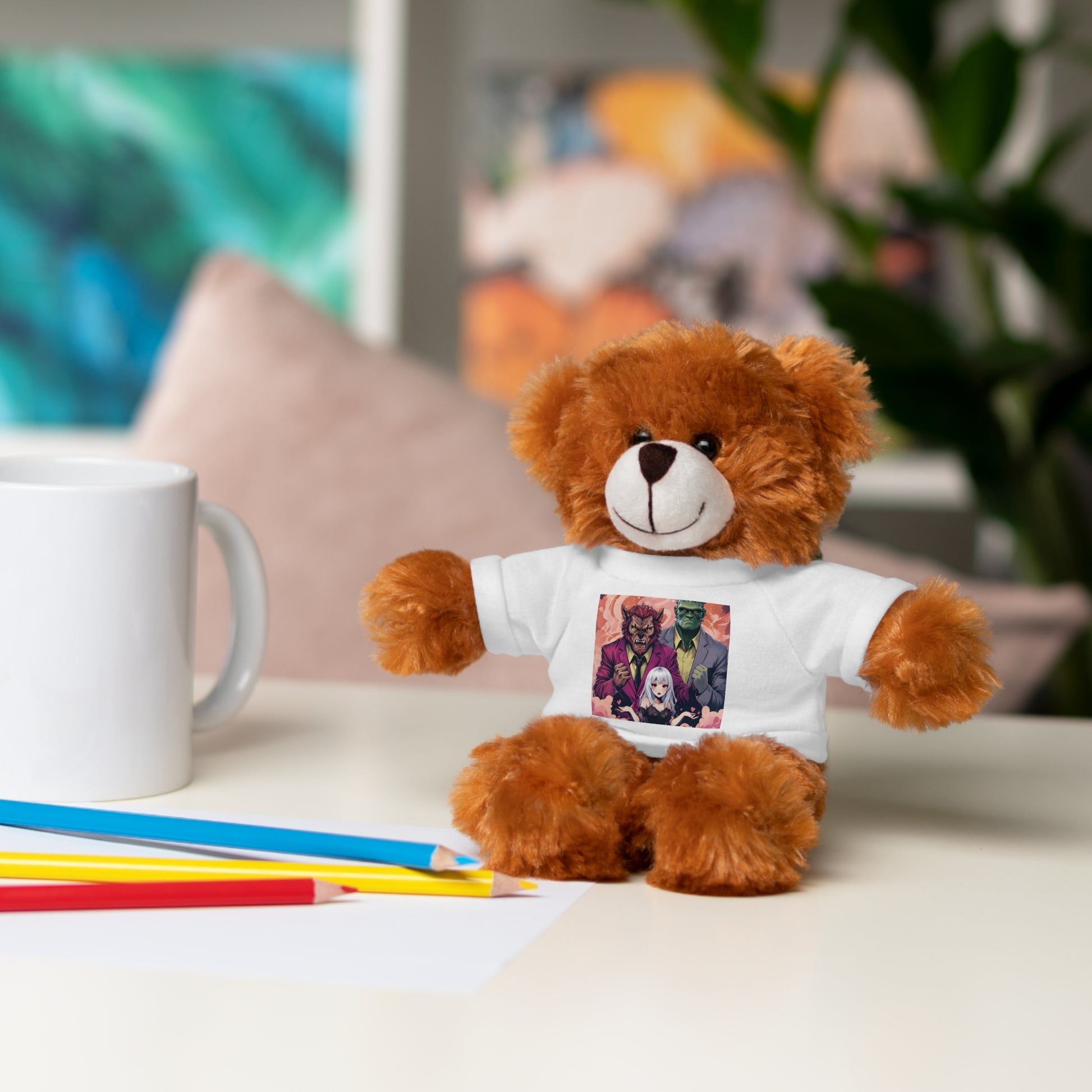 Vampyro Crimson inspired Adorable Stuffed Animals with Custom Tee: Perfect Gift for Kids, Birthdays, Playtime Companions, Collectible Plushies, Unique Baby [...]
