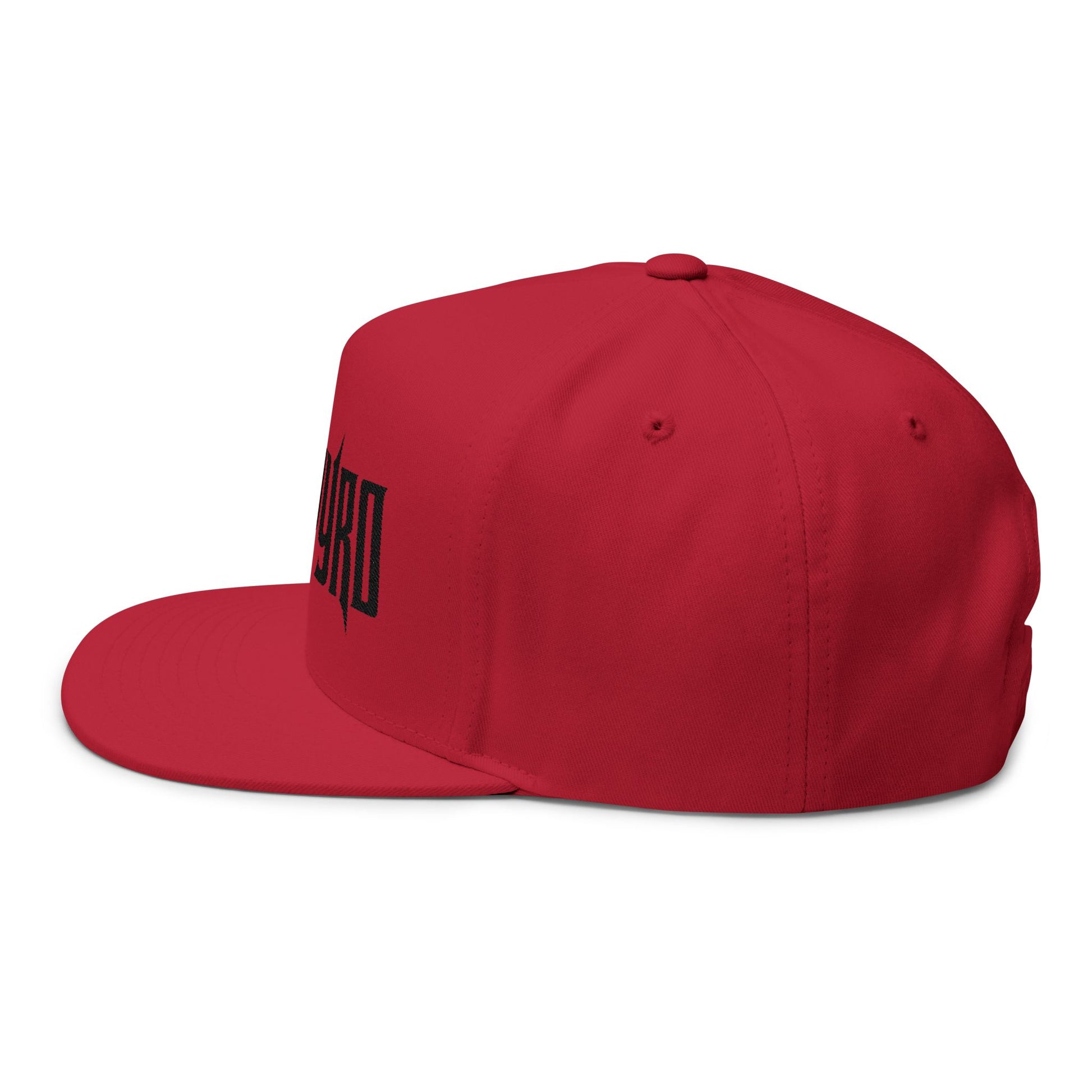 Vampyro Flat Bill Cap - Trendy Streetwear Hat for Urban Style, Perfect for Festivals, Outdoor Events, and Everyday Wear, Adjustable Cap