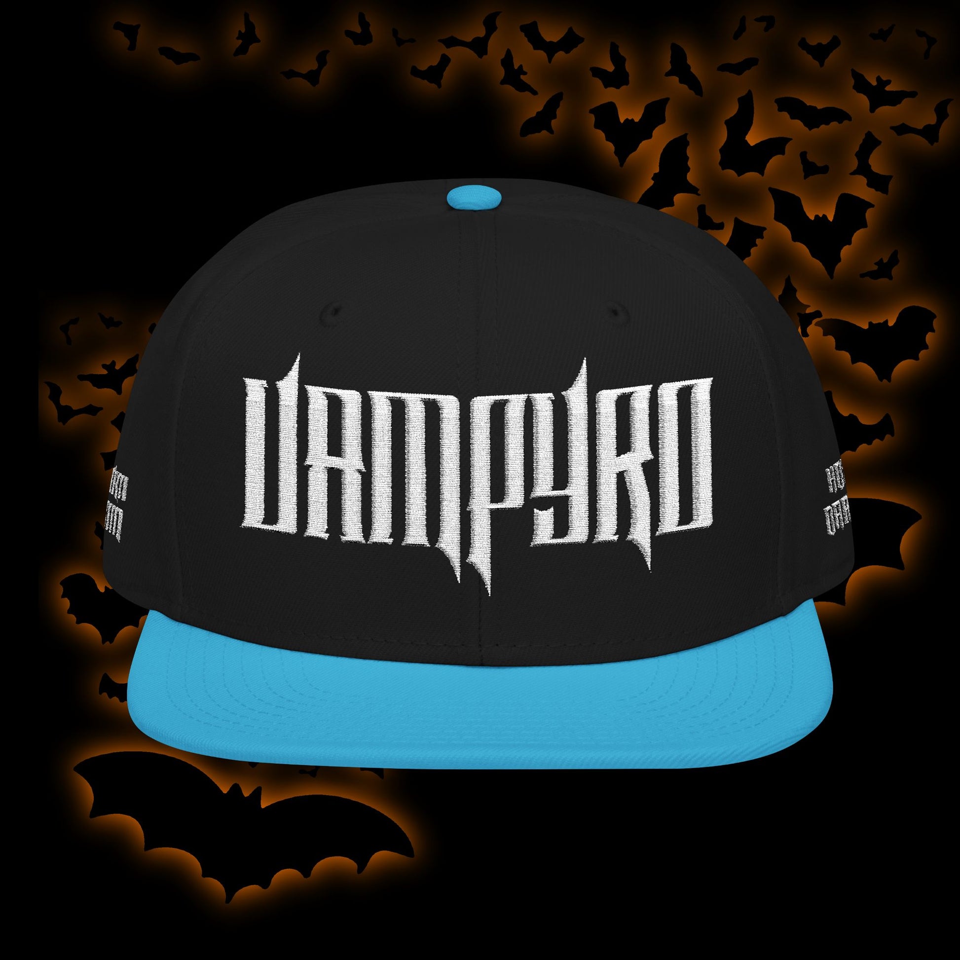 Vampyro Crimson Embroidered Snapback Hat