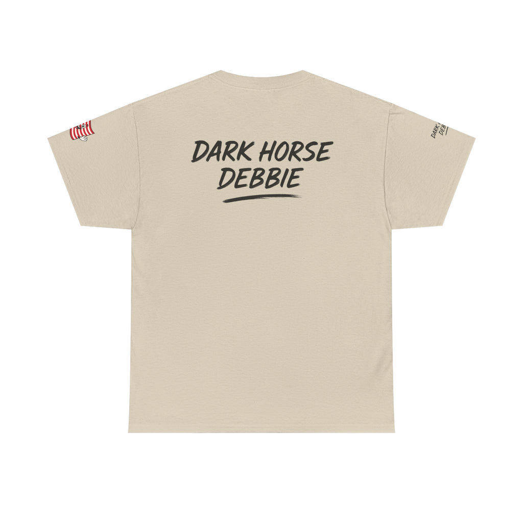 Dark Horse Debbie Patriotic Car Enthusiast Tee - Perfect for Independence Day, Gift for Dad, Car Show, Track Day, Summer Style