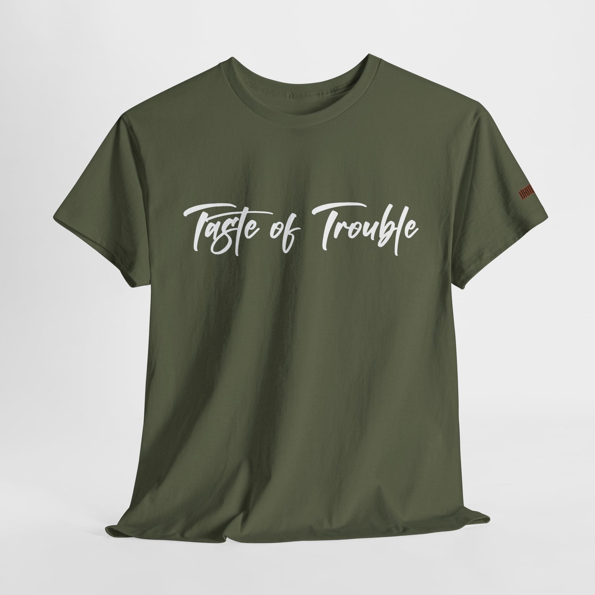 Taste of Trouble Vampyro Crimson Lyrics Unisex Heavy Cotton Tee - Casual Comfort, Everyday Wear, Gift for Friends, Stylish Casual Tee, Versatile Fashion