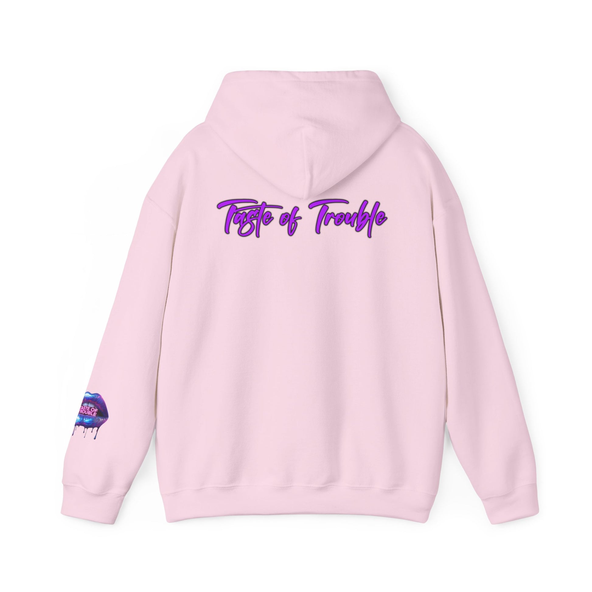 Taste of Trouble Inspirational Hoodie for Creative Souls, Motivational Sweatshirt, Unisex Heavy Blend, Modern Casual Wear, Gift for Artists, Trendy [...]