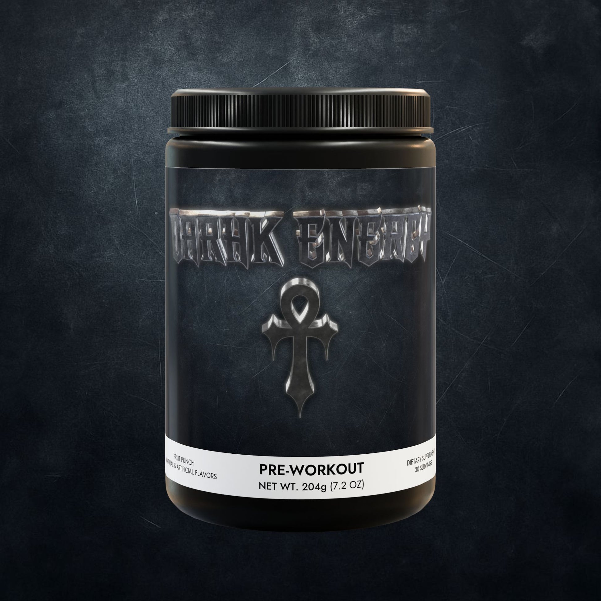 Darhk Energy Fruit Punch Pre-Workout Supplement