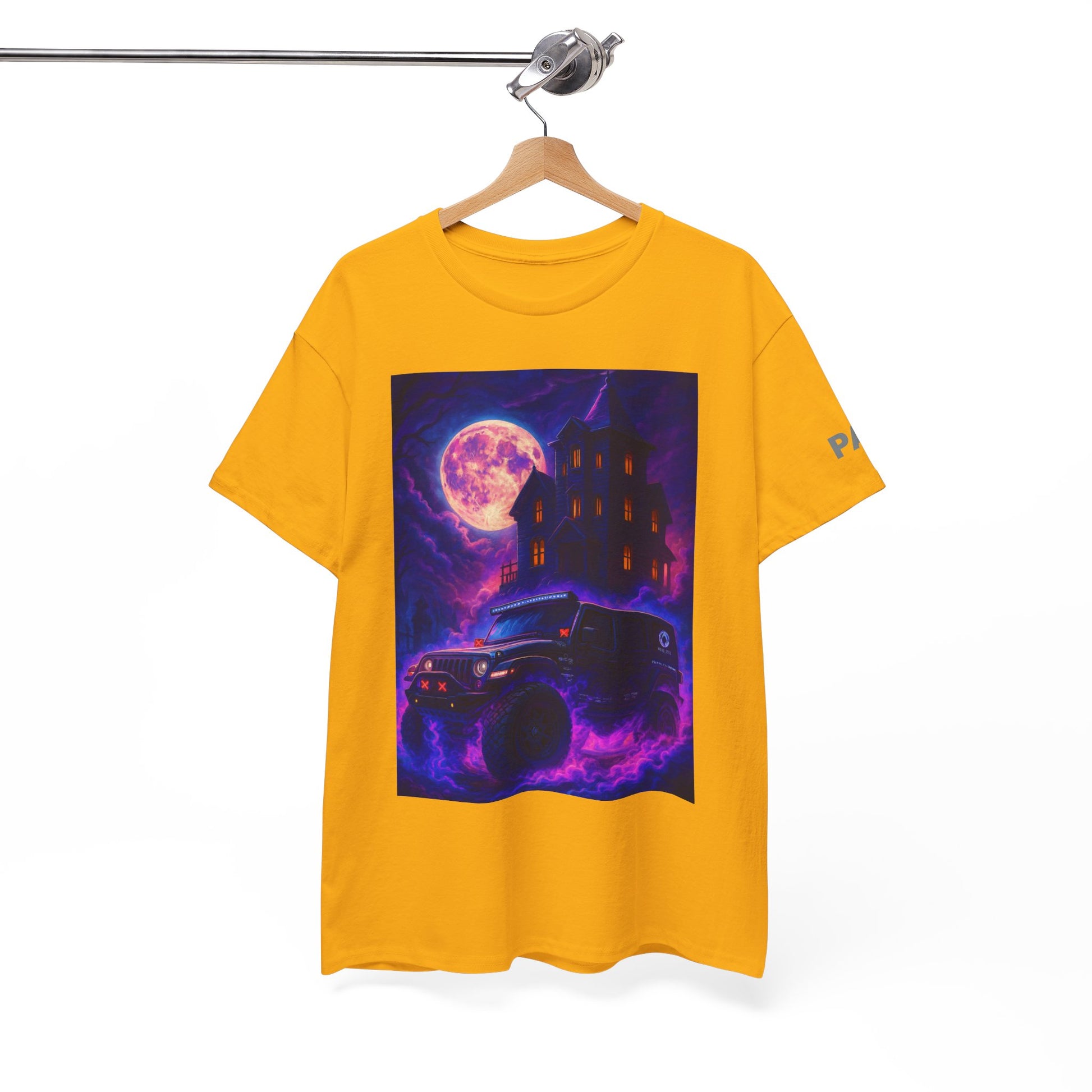 Pap Jeep Enthusiast Heavy Cotton Tee with Haunted Design | Ideal for Halloween, Casual Wear, Gift for Ghost Lovers, Fun Parties, Unique Wardrobe [...]