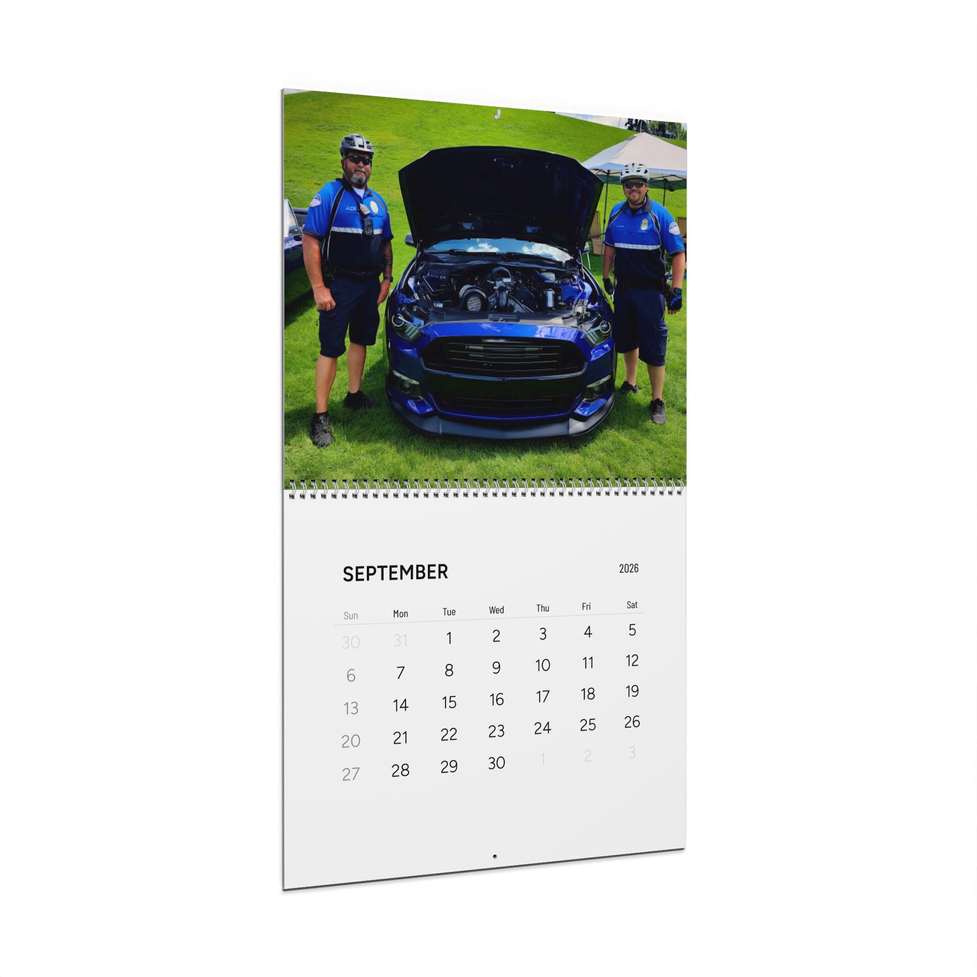 2026 Diablo Azul Wall Calendar — Monthly Automotive Photography Calendar