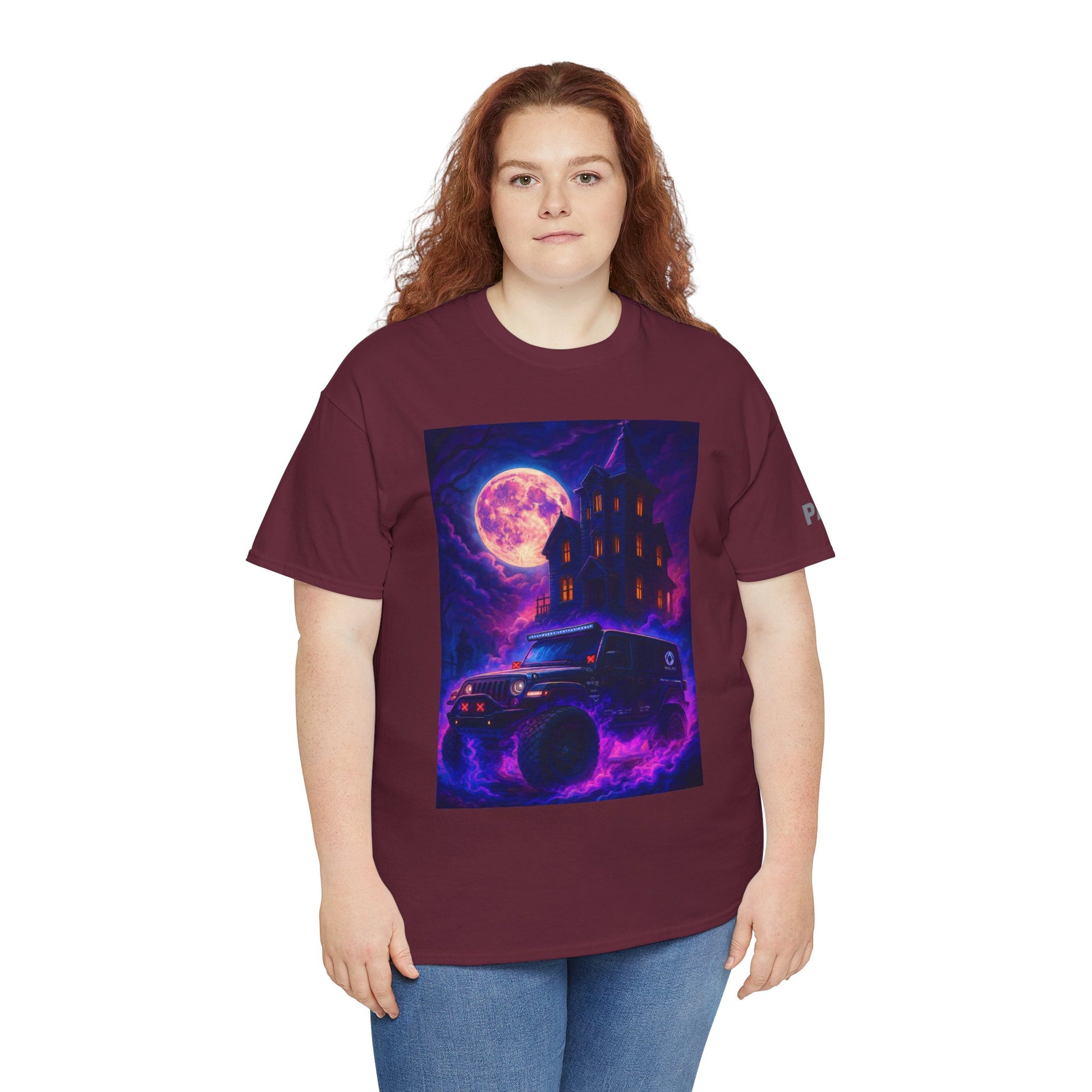 Pap Jeep Enthusiast Heavy Cotton Tee with Haunted Design | Ideal for Halloween, Casual Wear, Gift for Ghost Lovers, Fun Parties, Unique Wardrobe [...]