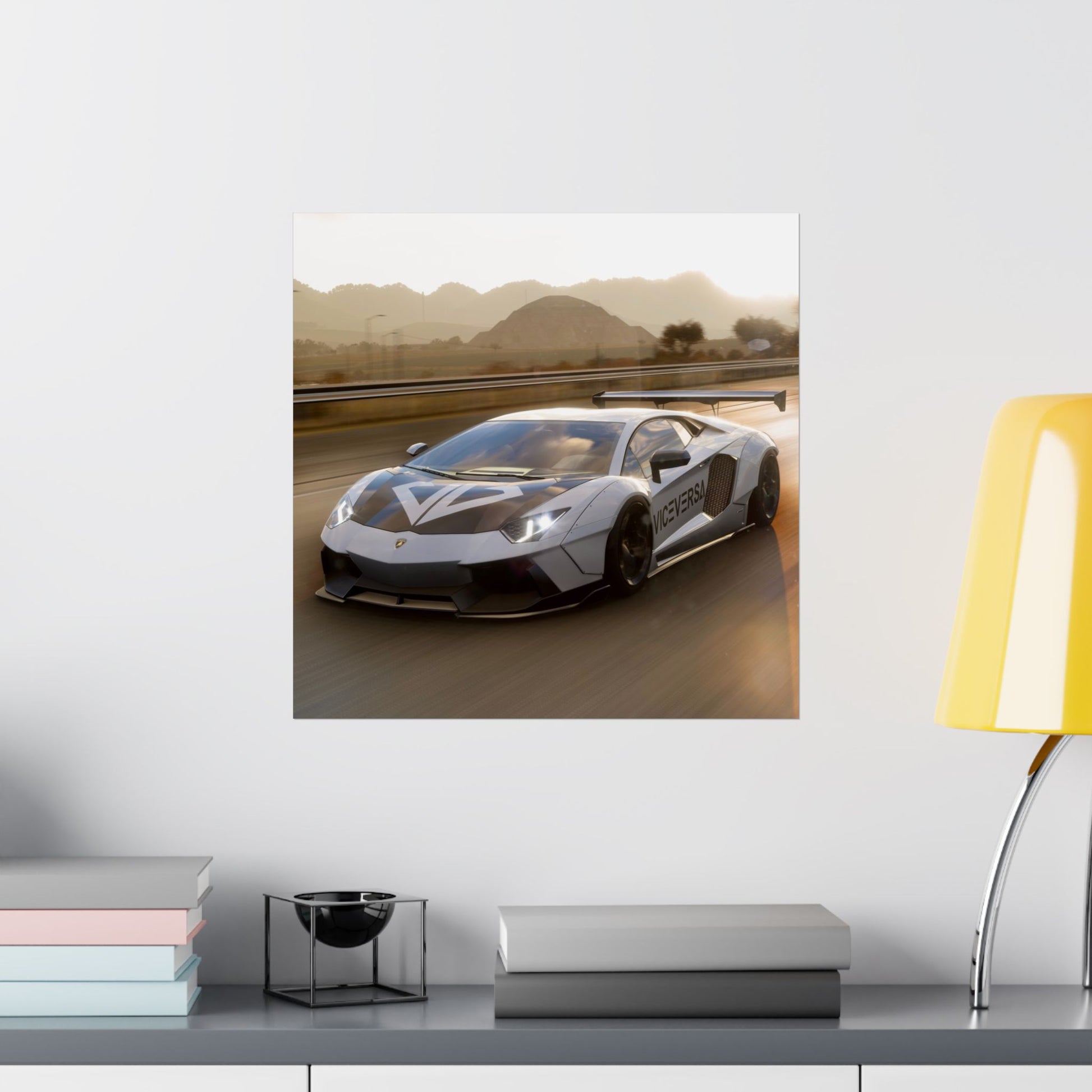 ViceVersa Garage Widebody Aventador Poster