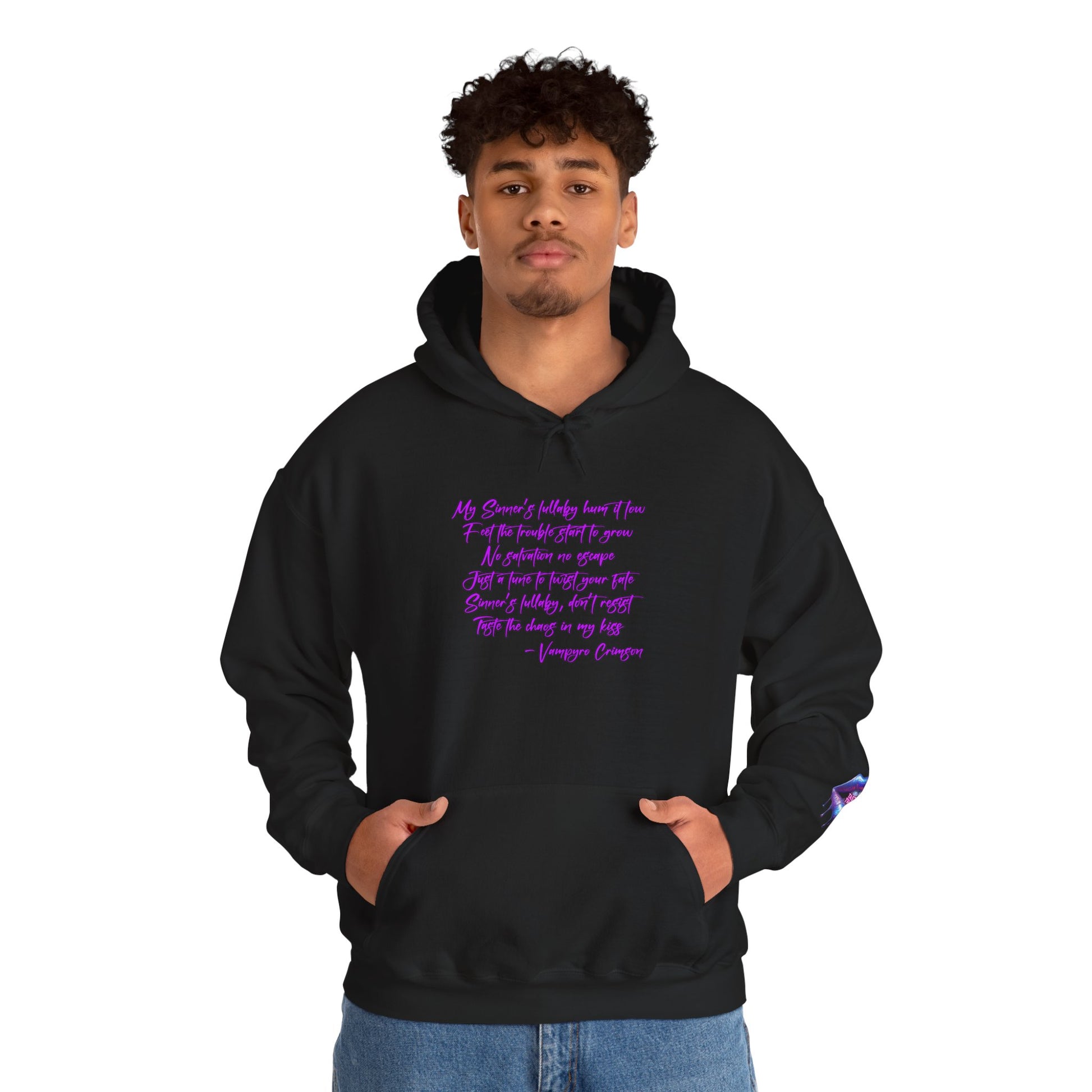 Taste of Trouble Inspirational Hoodie for Creative Souls, Motivational Sweatshirt, Unisex Heavy Blend, Modern Casual Wear, Gift for Artists, Trendy [...]