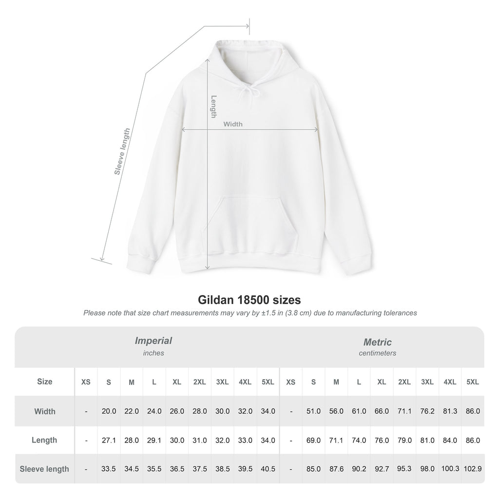 Glitched Album Hooded Sweatshirt