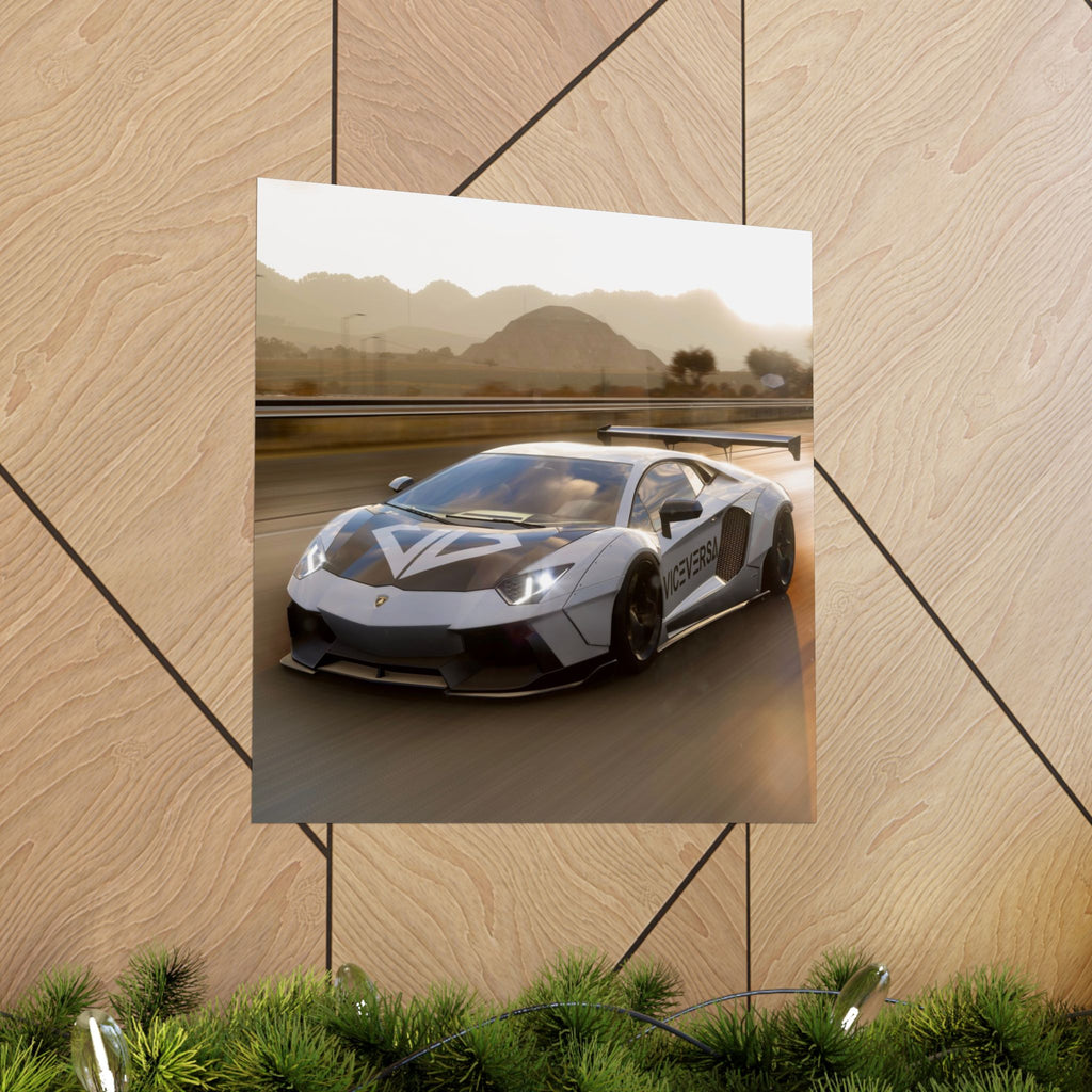 ViceVersa Garage Widebody Aventador Poster