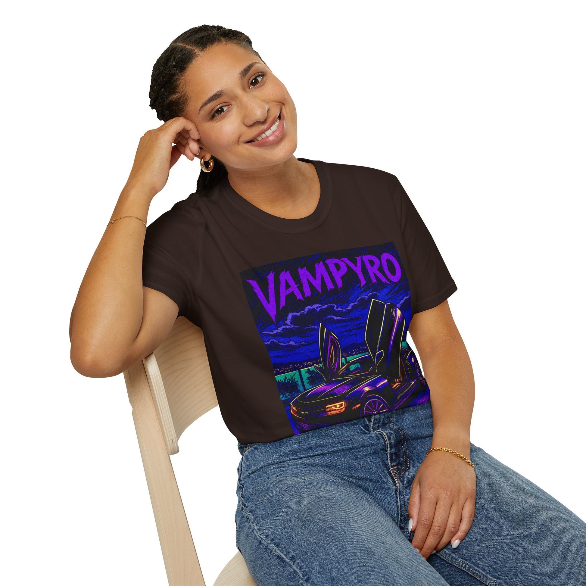 Vampyro Camaro Collectors T-Shirt, Graphic Tee for Car Lovers, Unisex T-Shirt, Retro Car Apparel, Gift for Auto Enthusiasts