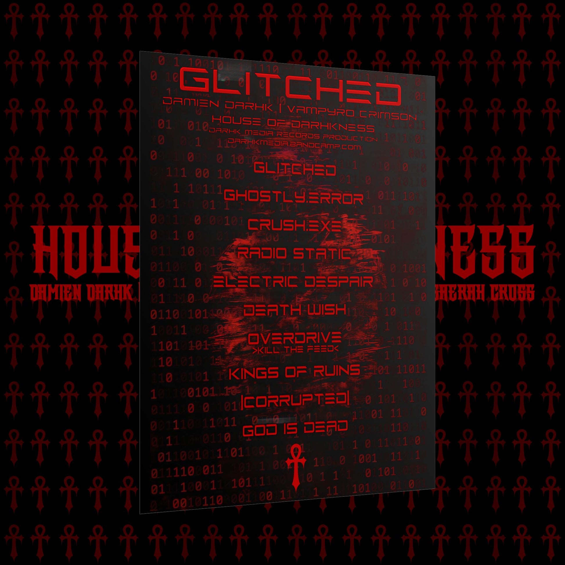 GLITCHED Music Poster