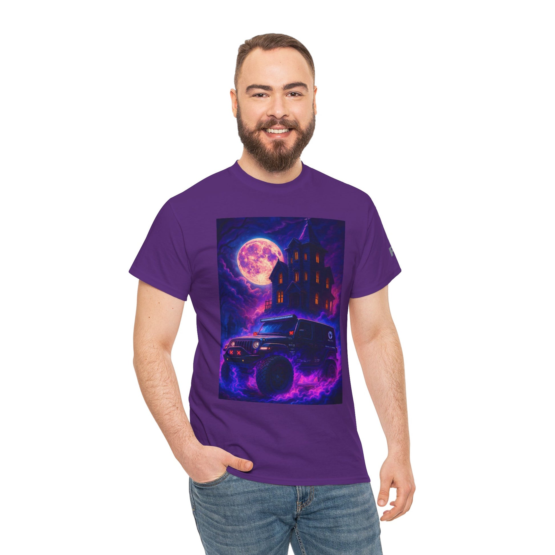 Pap Jeep Enthusiast Heavy Cotton Tee with Haunted Design | Ideal for Halloween, Casual Wear, Gift for Ghost Lovers, Fun Parties, Unique Wardrobe [...]