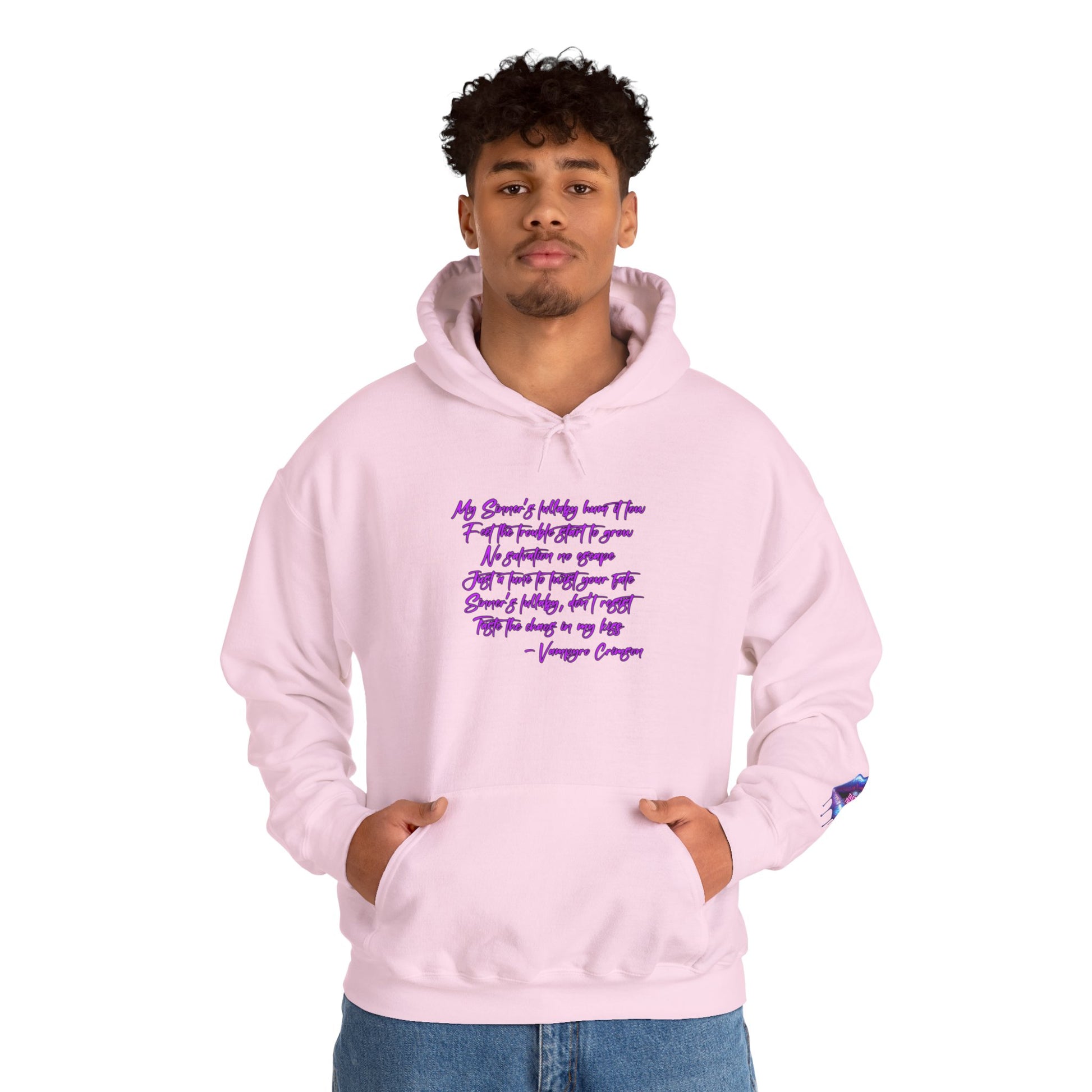 Taste of Trouble Inspirational Hoodie for Creative Souls, Motivational Sweatshirt, Unisex Heavy Blend, Modern Casual Wear, Gift for Artists, Trendy [...]