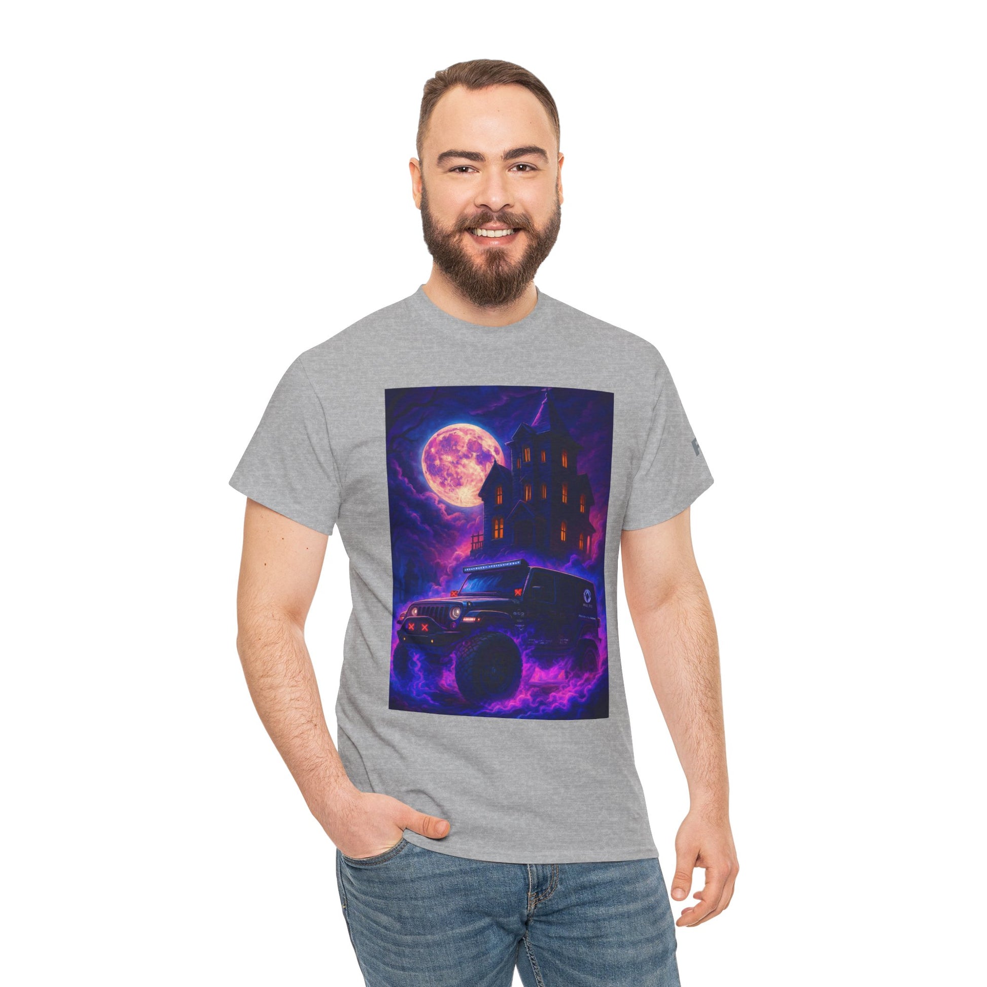 Pap Jeep Enthusiast Heavy Cotton Tee with Haunted Design | Ideal for Halloween, Casual Wear, Gift for Ghost Lovers, Fun Parties, Unique Wardrobe [...]