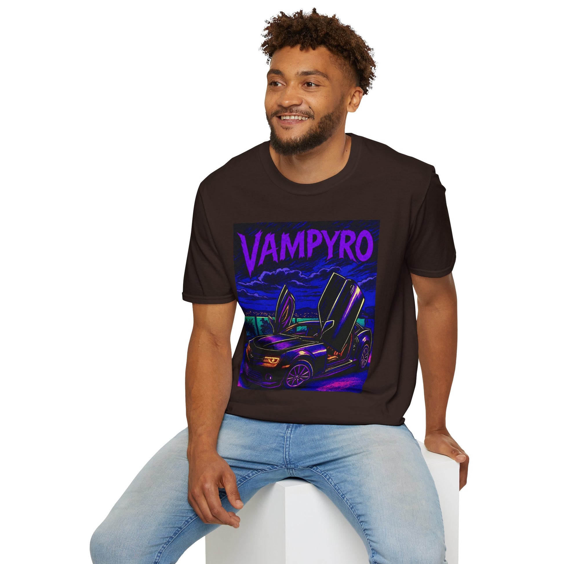 Vampyro Camaro Collectors T-Shirt, Graphic Tee for Car Lovers, Unisex T-Shirt, Retro Car Apparel, Gift for Auto Enthusiasts
