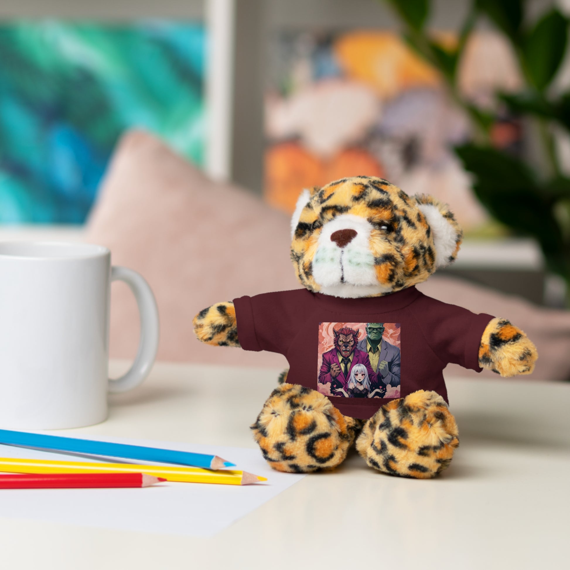 Vampyro Crimson inspired Adorable Stuffed Animals with Custom Tee: Perfect Gift for Kids, Birthdays, Playtime Companions, Collectible Plushies, Unique Baby [...]